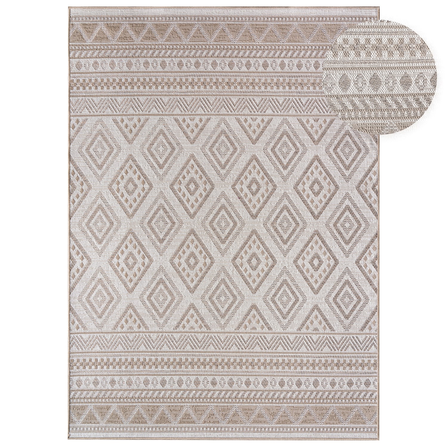 In- & Outdoor-Teppich Vermont Beige
