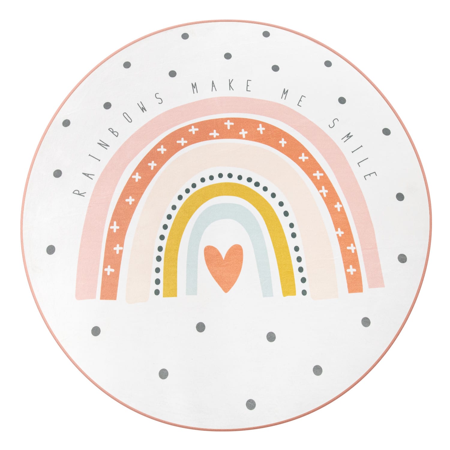 Kinderteppich waschbar Chicos Creme