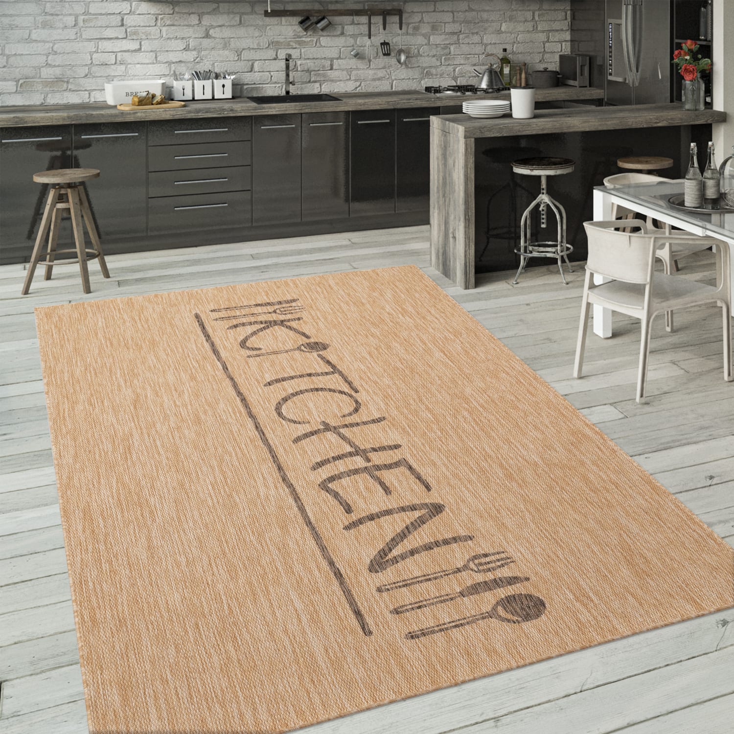 Küchenteppich Kitchen Beige