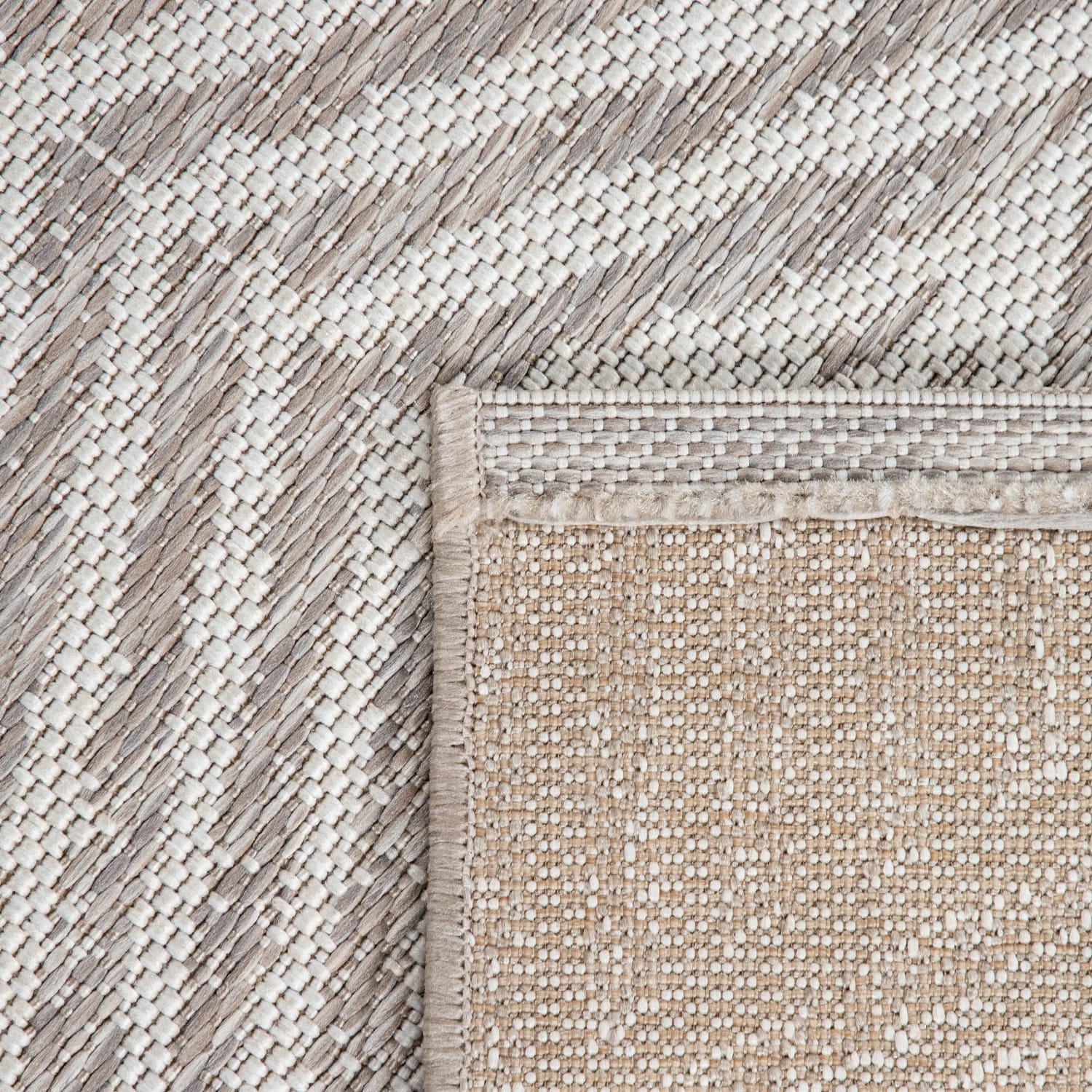 In- & Outdoor-Teppich Kortrijk Grau