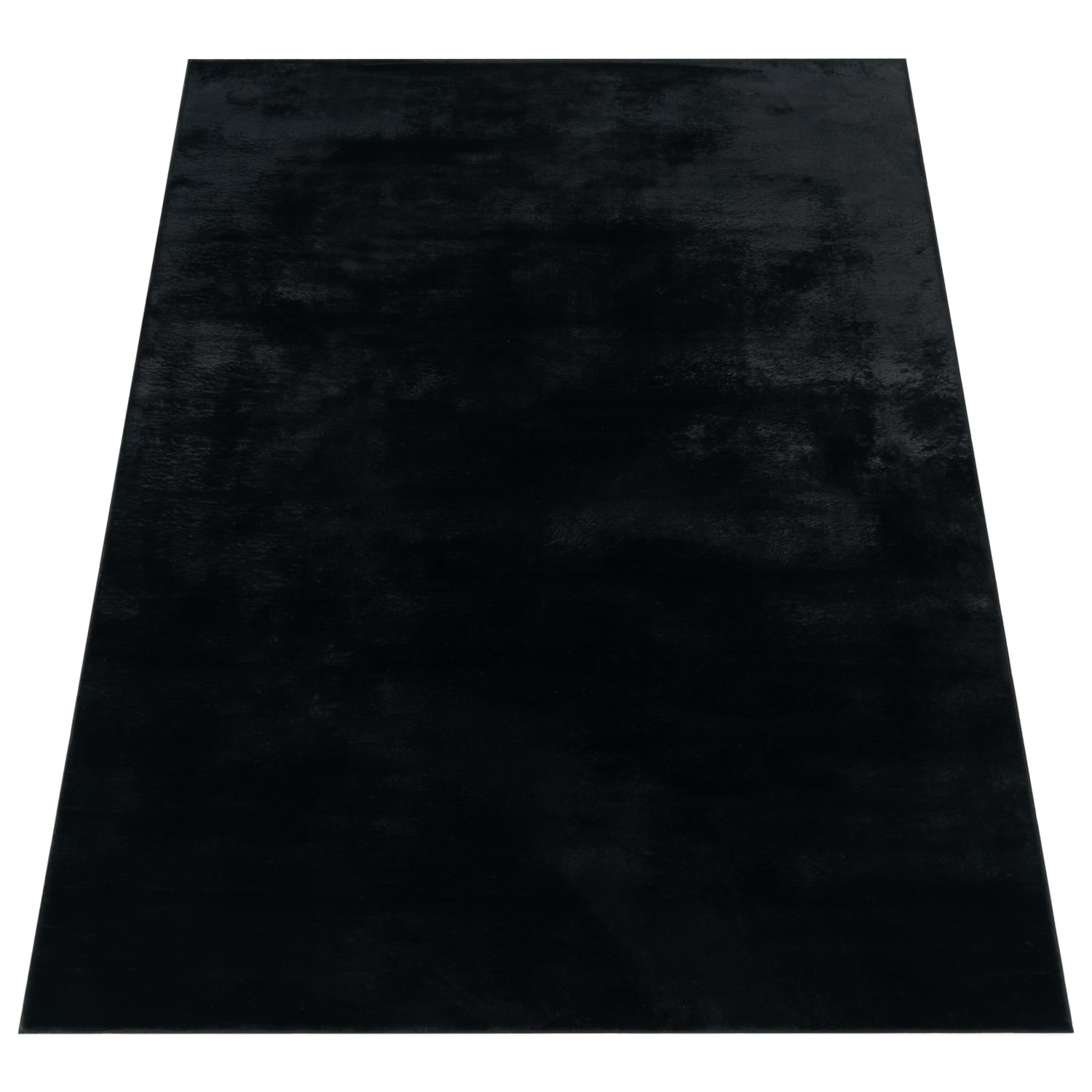 Flauschteppich Soft Schwarz