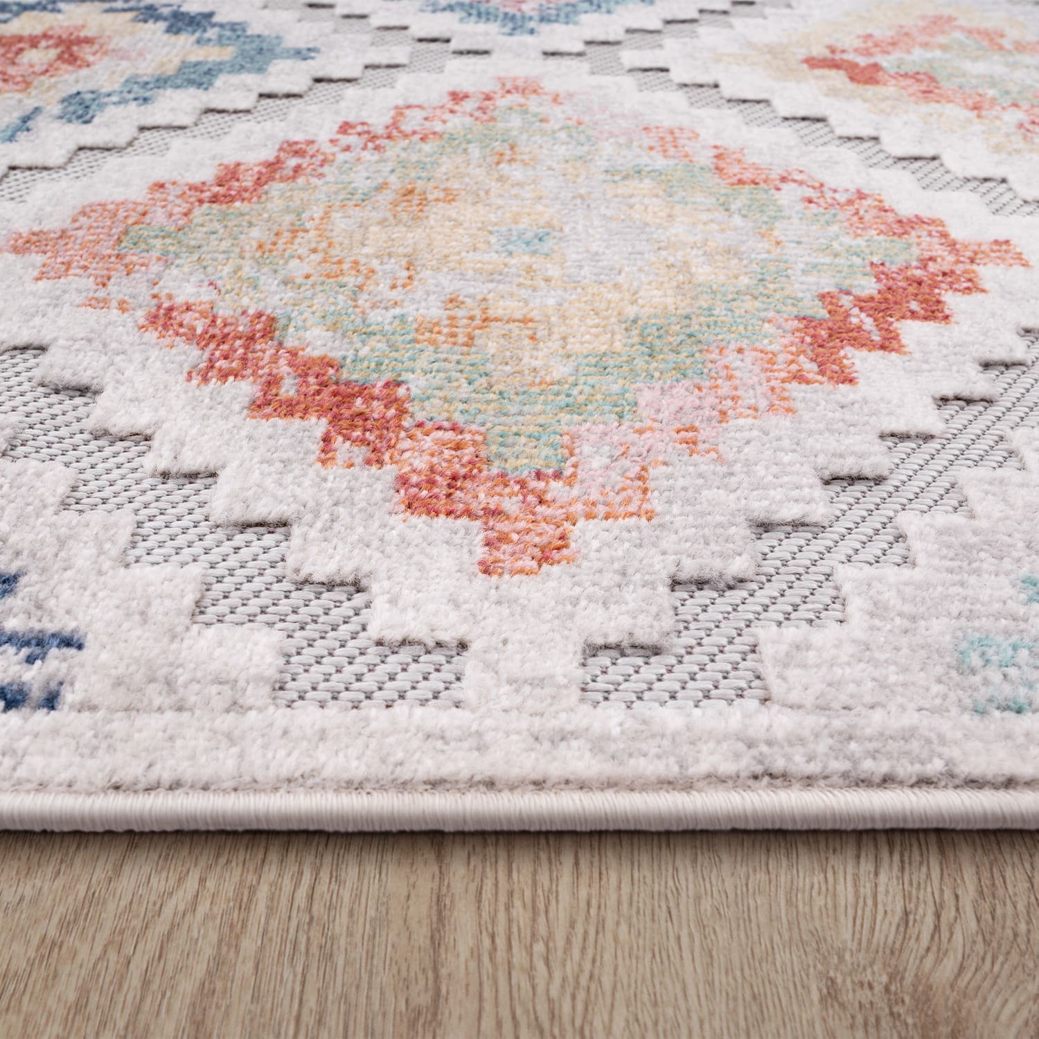 In- & Outdoor-Teppich Fusion Mehrfarbig