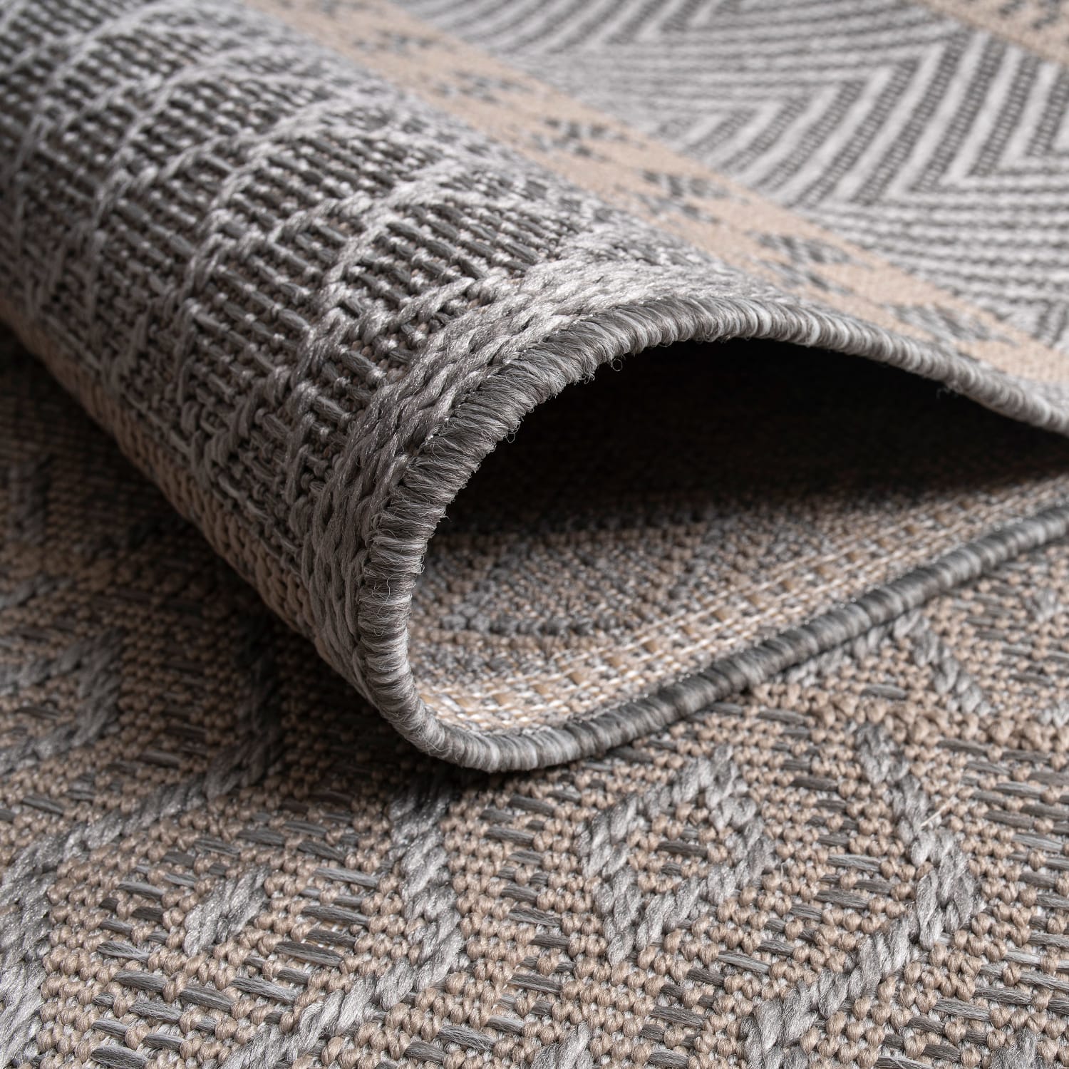 In- & Outdoor-Teppich Vermont Grau