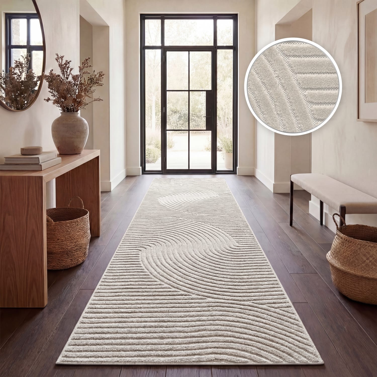 In- & Outdoor-Teppich Cotton Creme