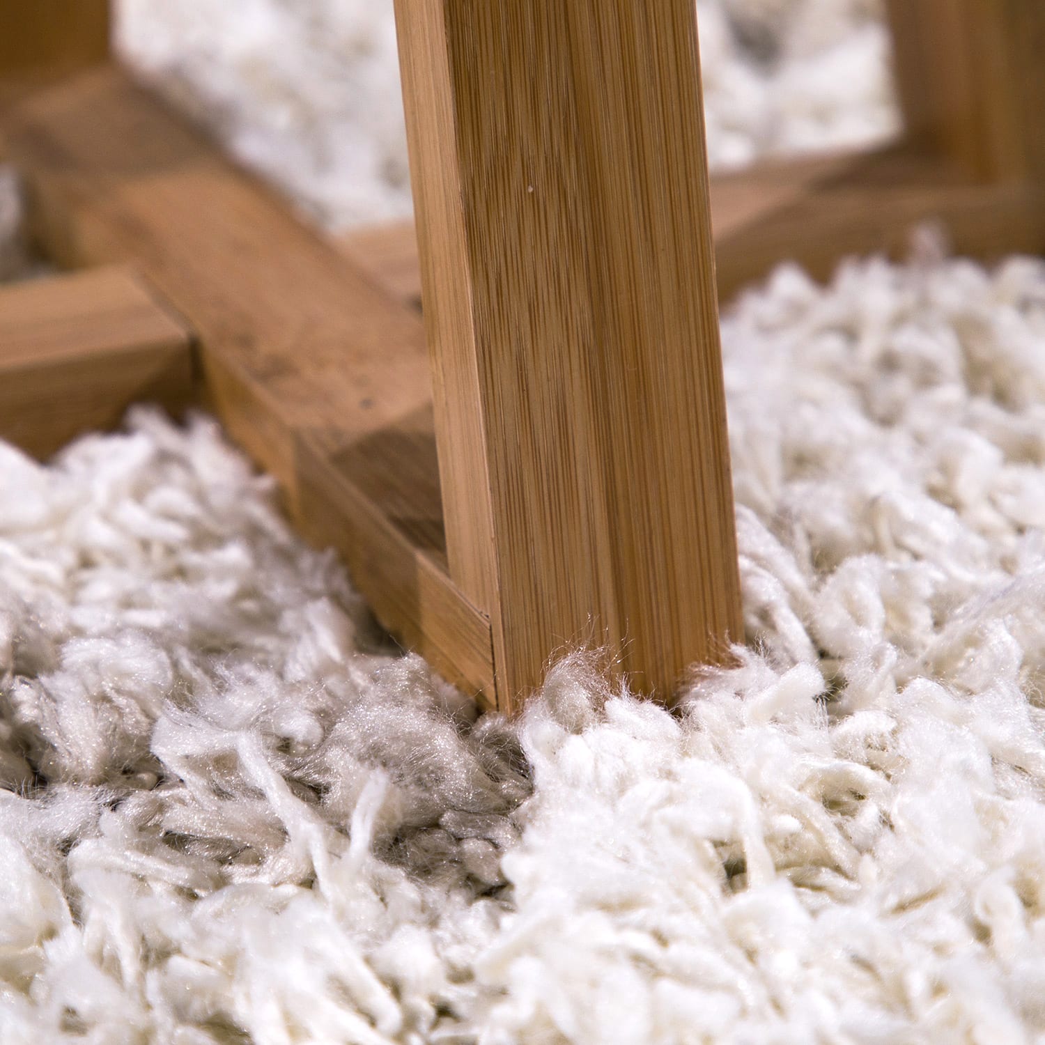 Shaggyteppich Kalmar Creme-Beige