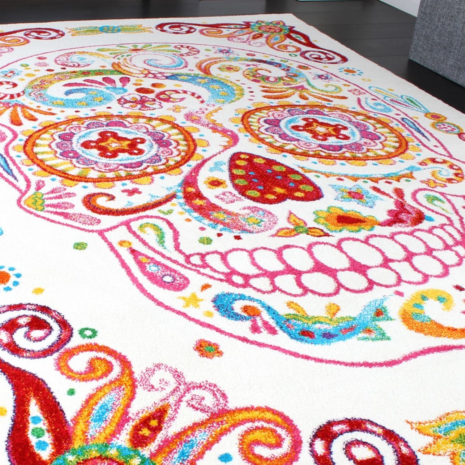 Teppich Canvas Creme