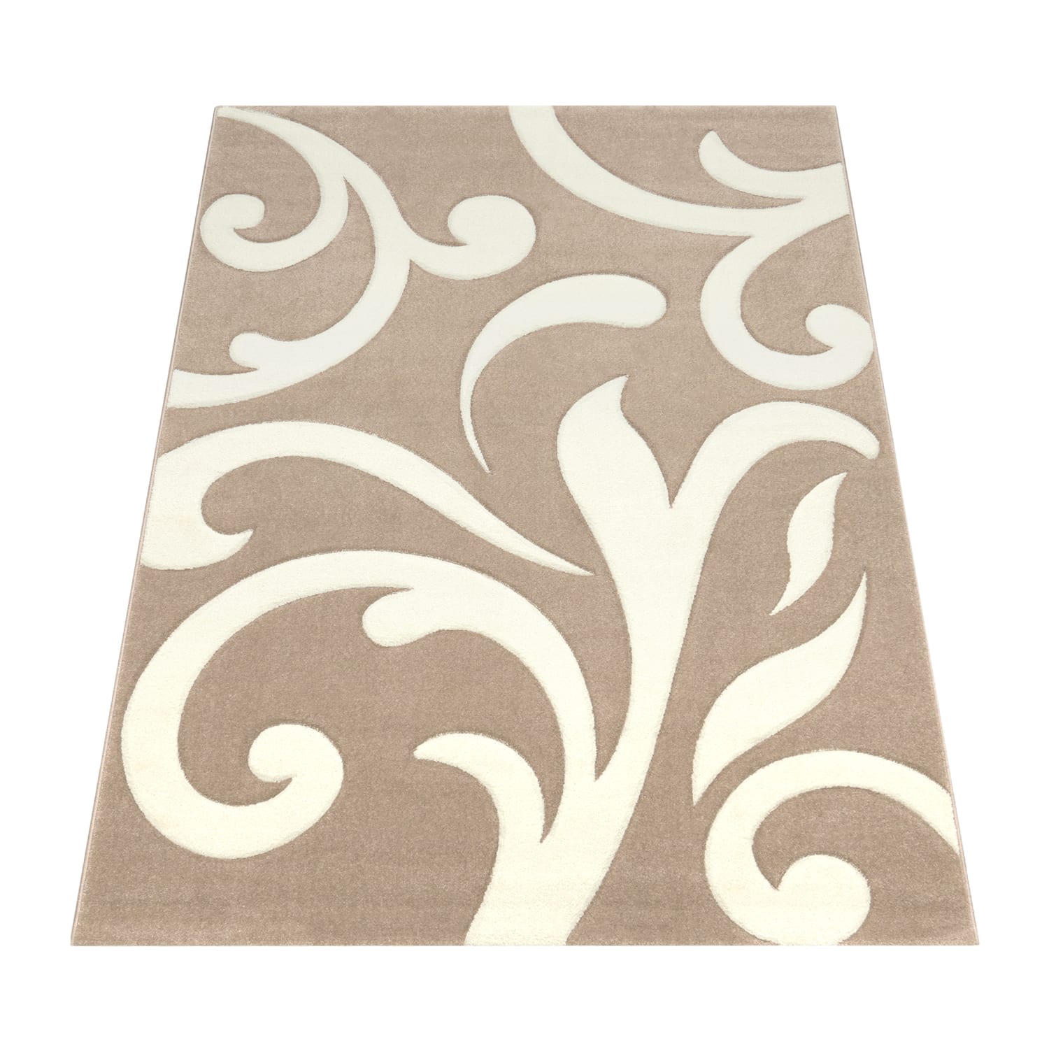 Moderner-Teppich Diamond Beige