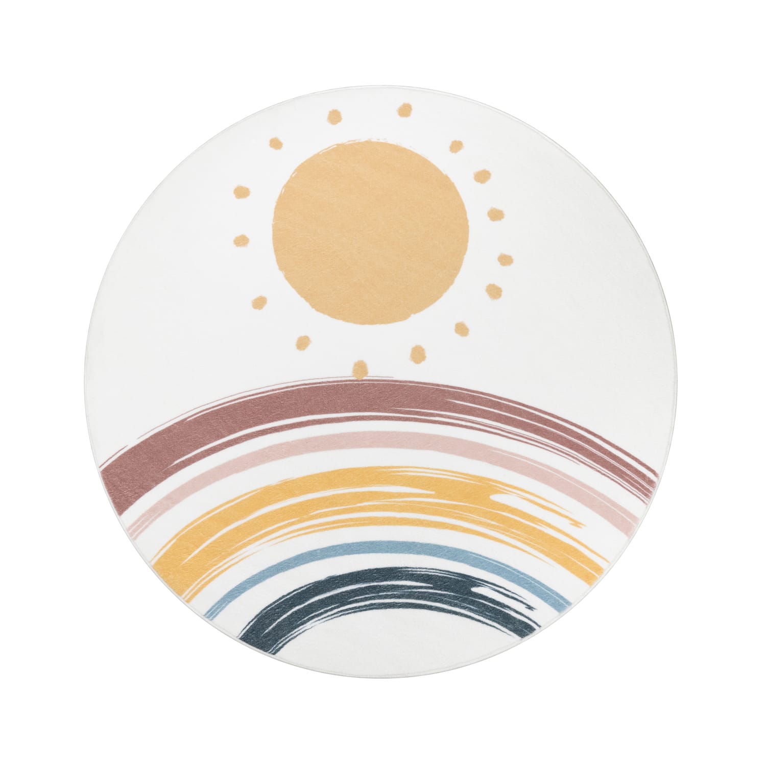 Kinderteppich waschbar Niloya Weiß