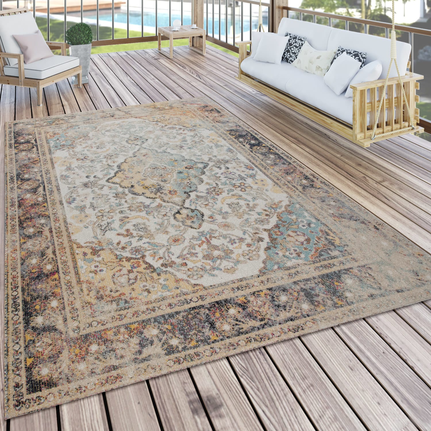 In- & Outdoor-Teppich Artigo Mehrfarbig