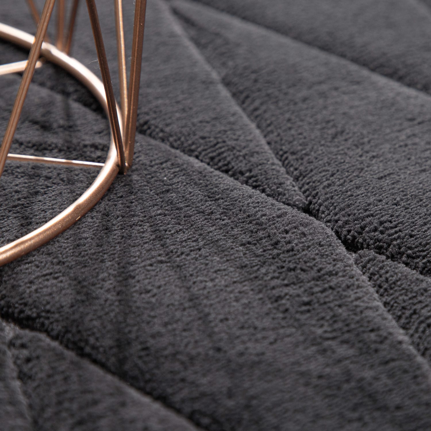 Teppich Corby Anthrazit