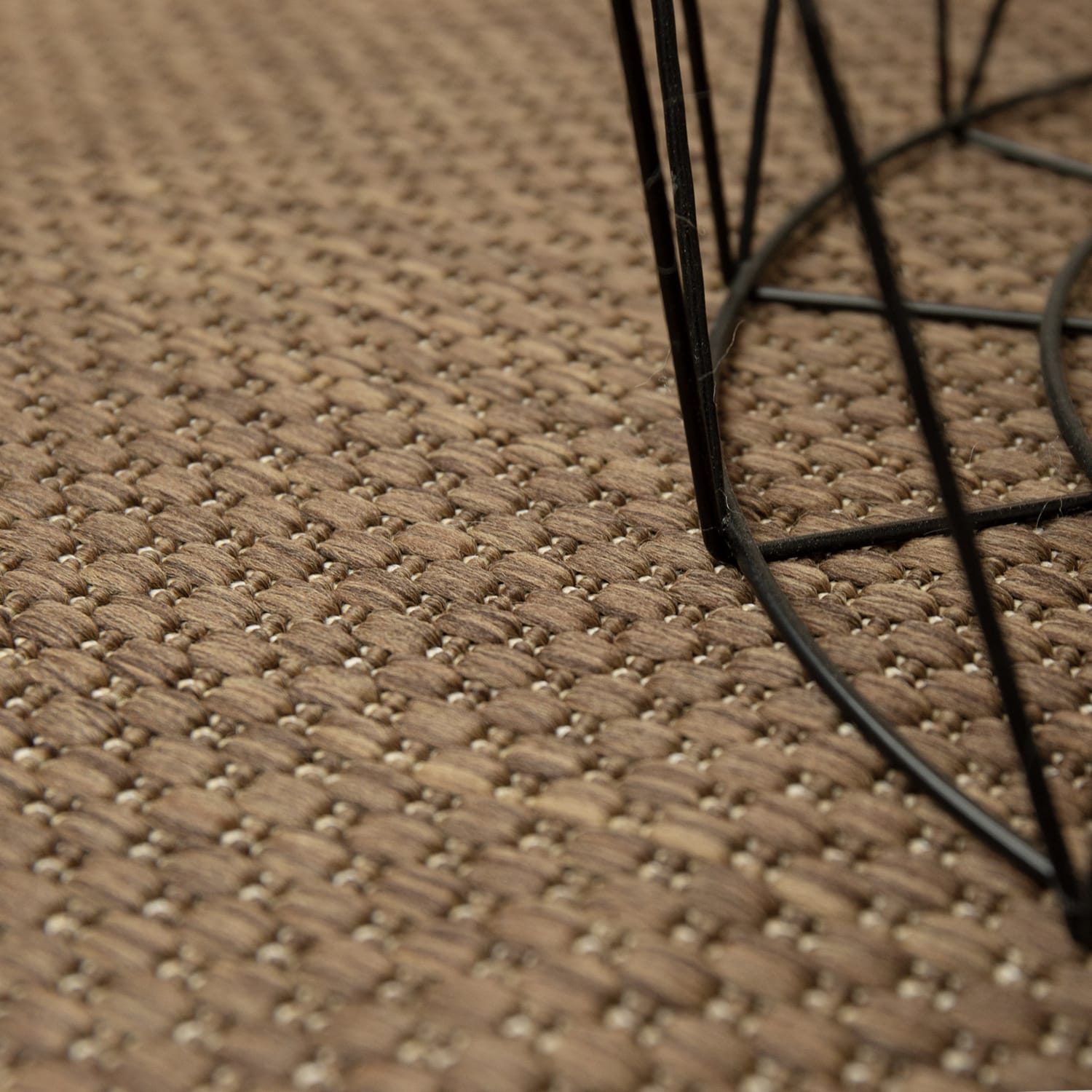 In- & Outdoor-Teppich Country Braun