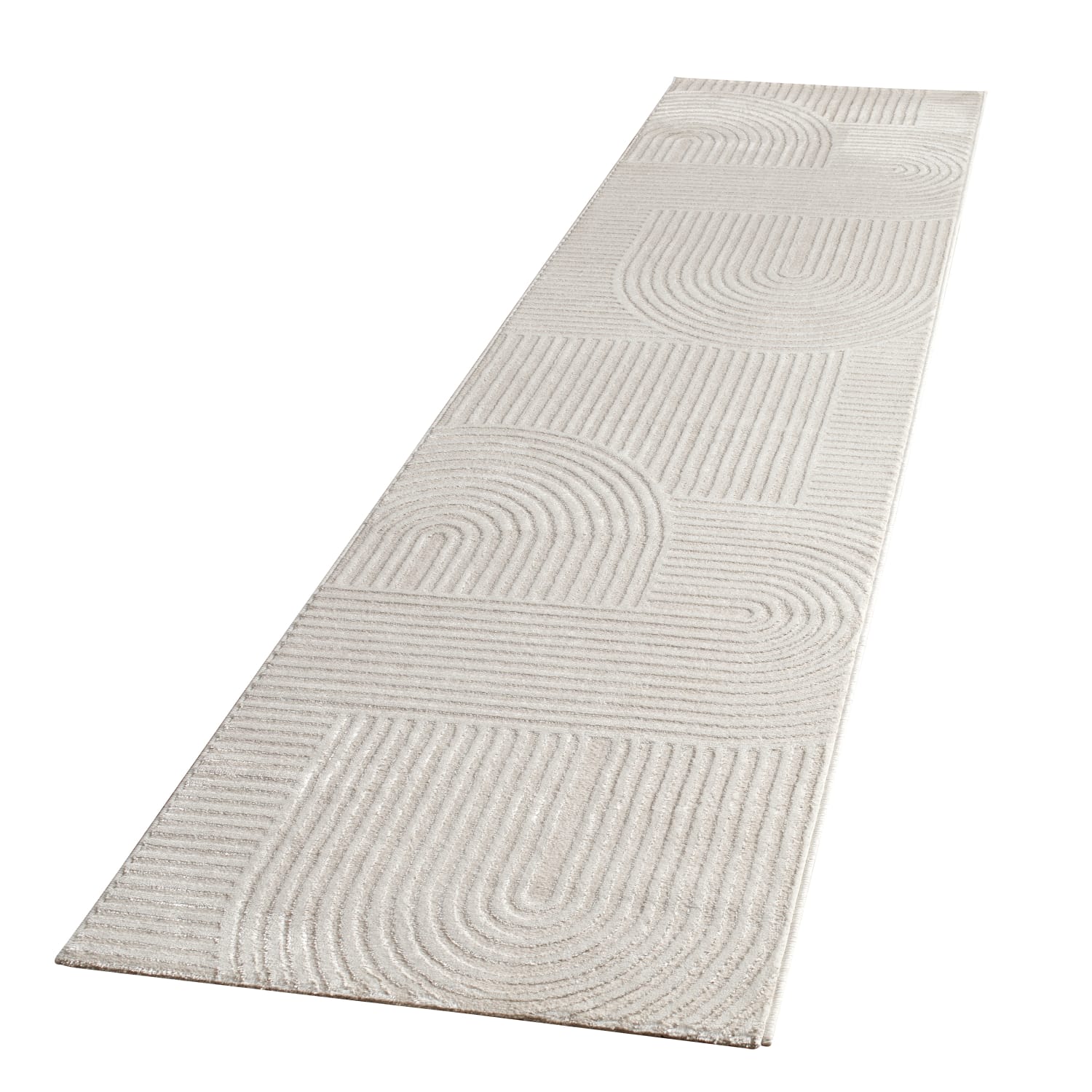 Moderner-Teppich Santorini Creme