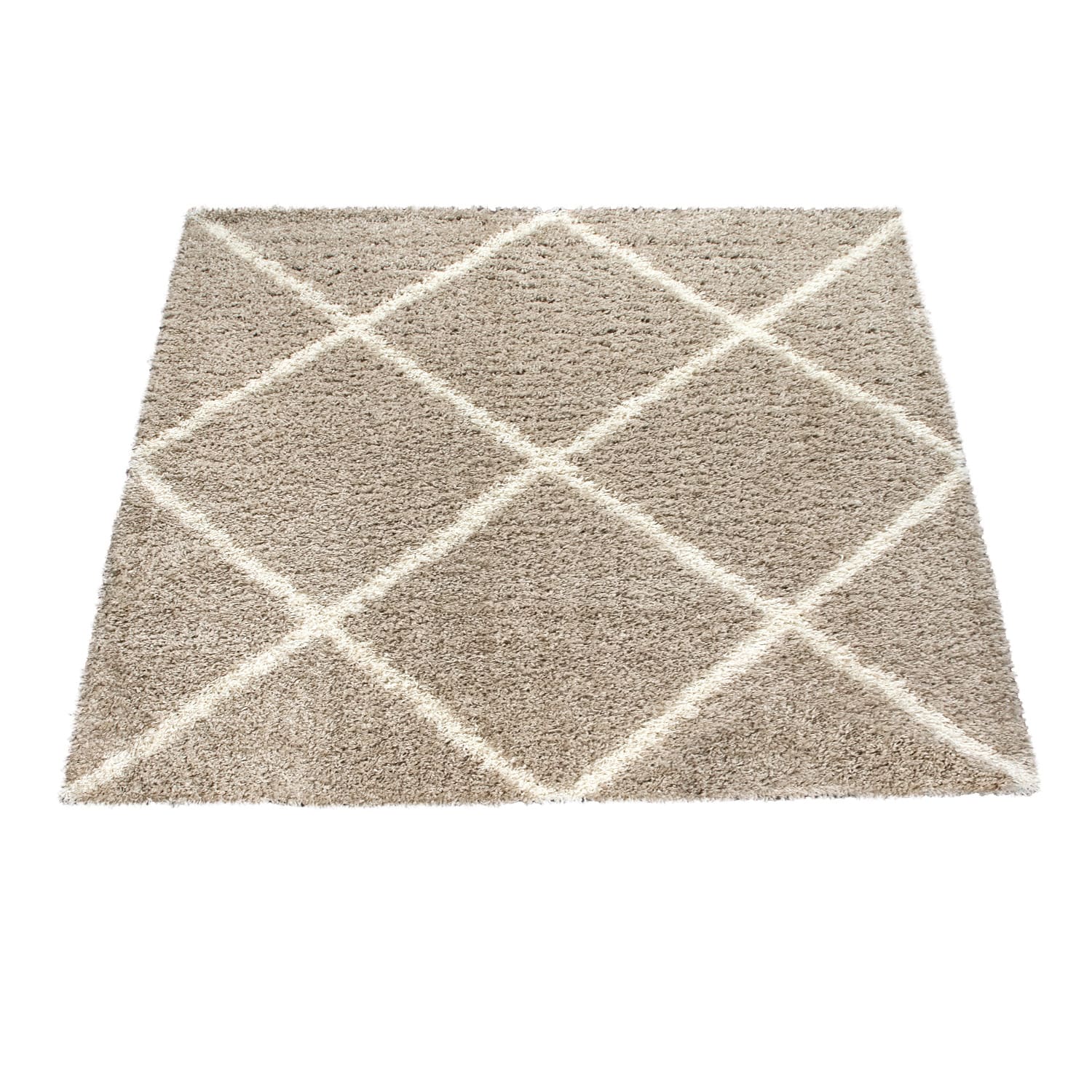 Shaggyteppich Kalmar Beige