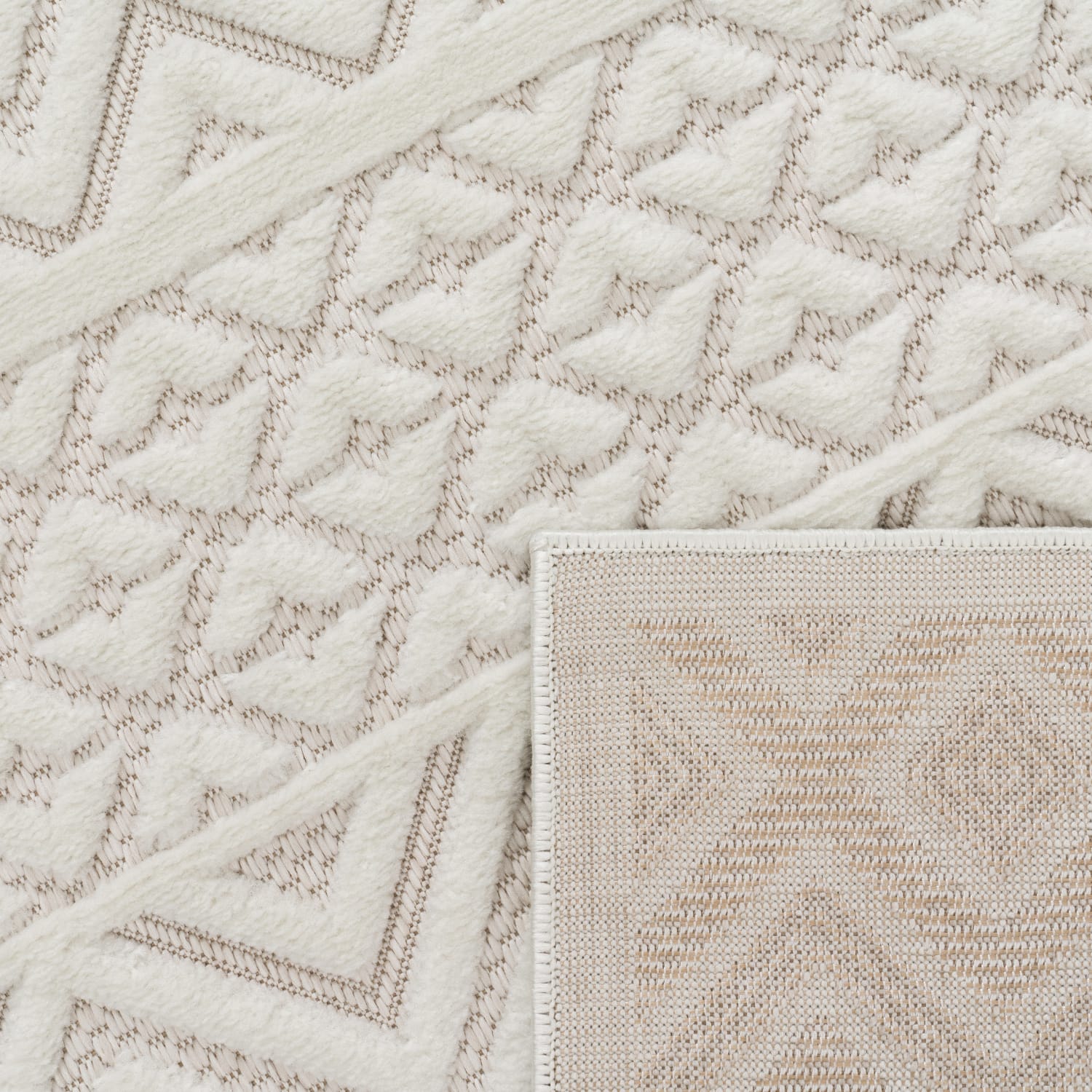 In- & Outdoor-Teppich Livorno Creme