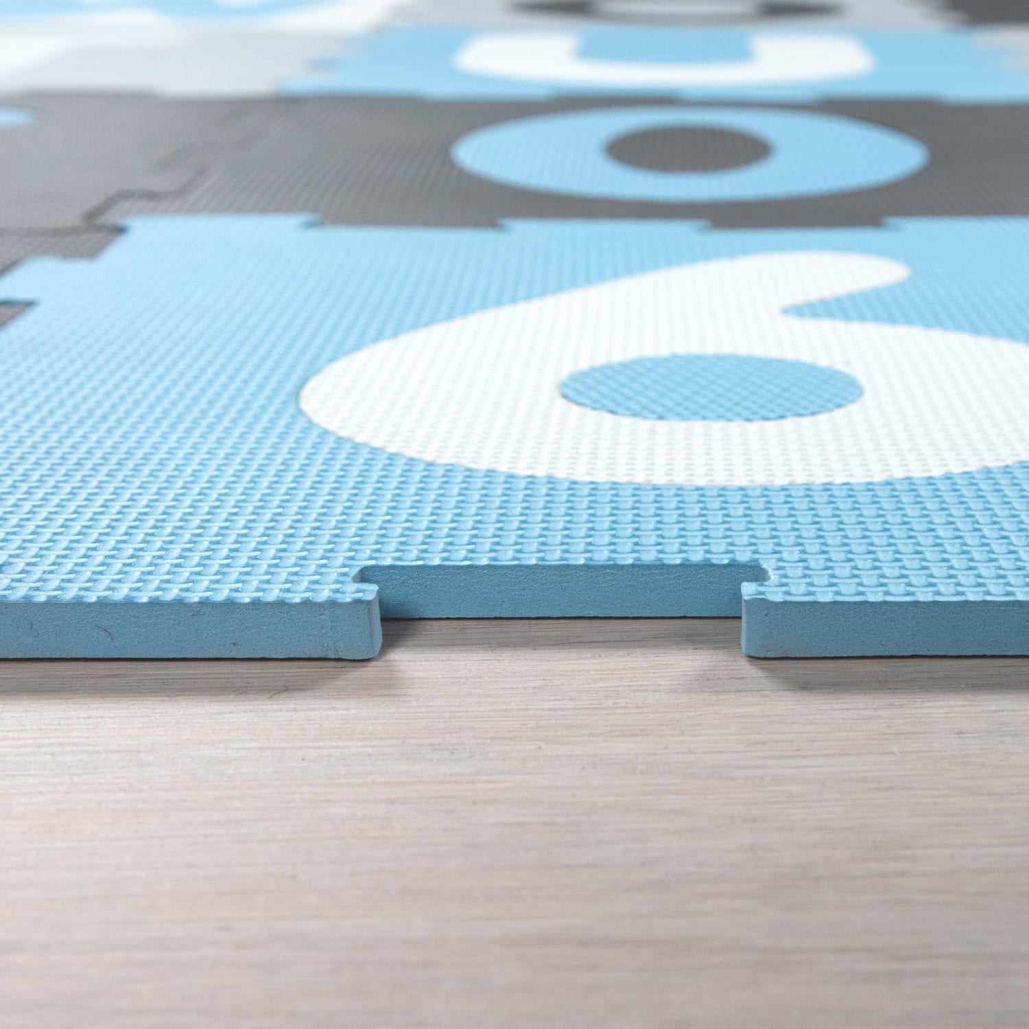 Puzzlematte Puzzle Blau