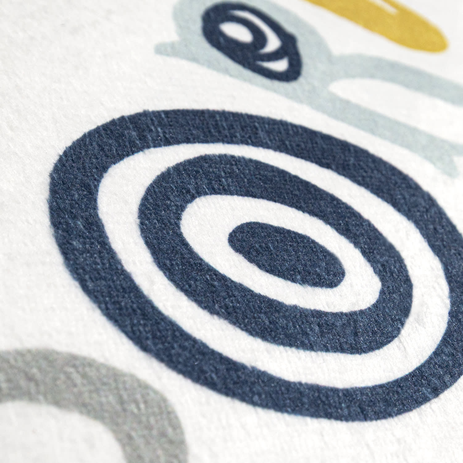 Kinderteppich waschbar Chicos Blau