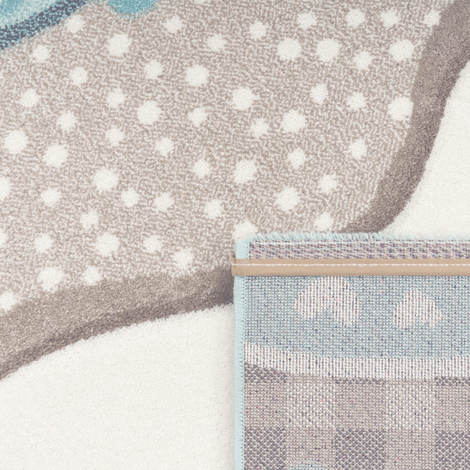 Kinder-Teppich Cosmo Beige