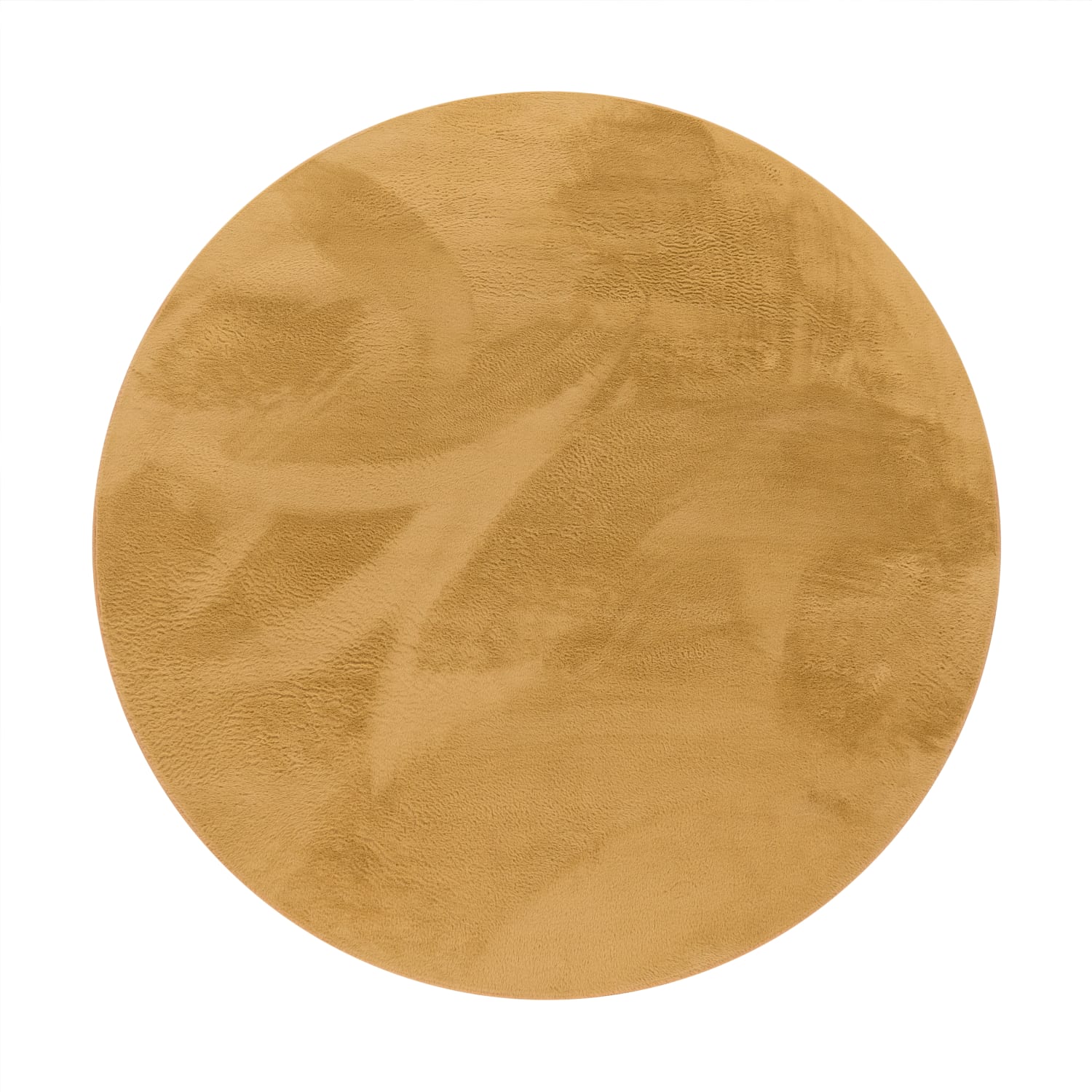 Flauschteppich Soft Gelb