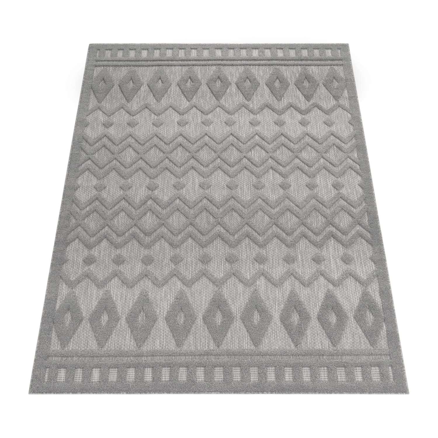 In- & Outdoor-Teppich Livorno Grau