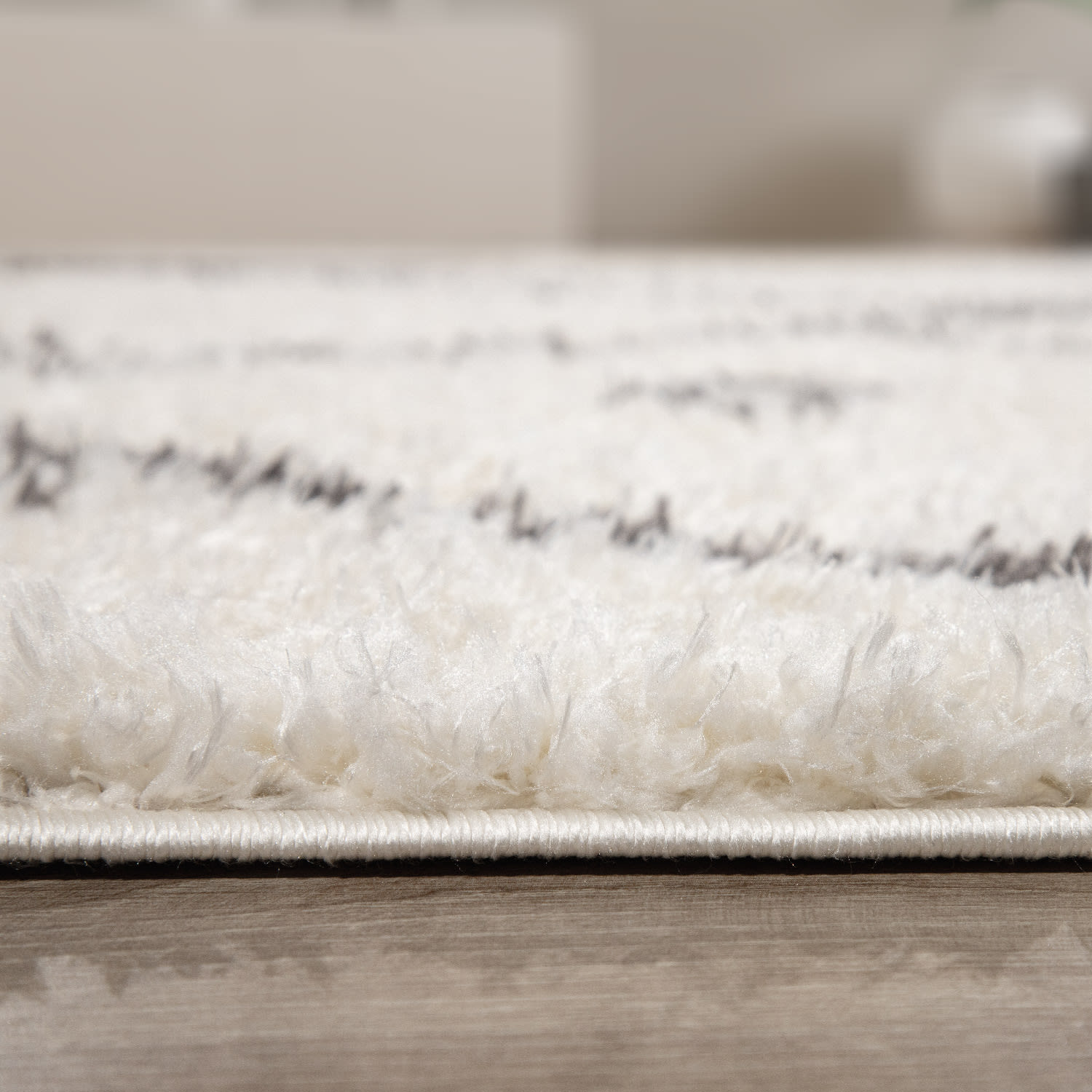 Hochflorteppich Orebro Creme