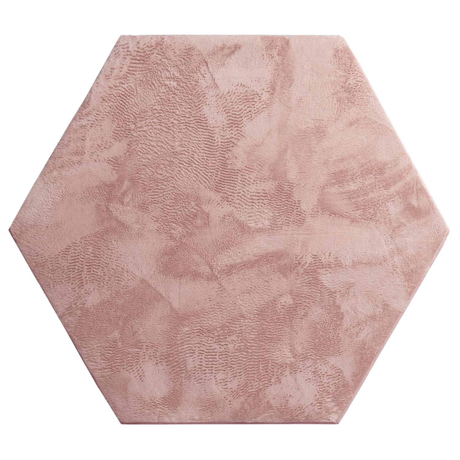 Flauschteppich Soft Pink