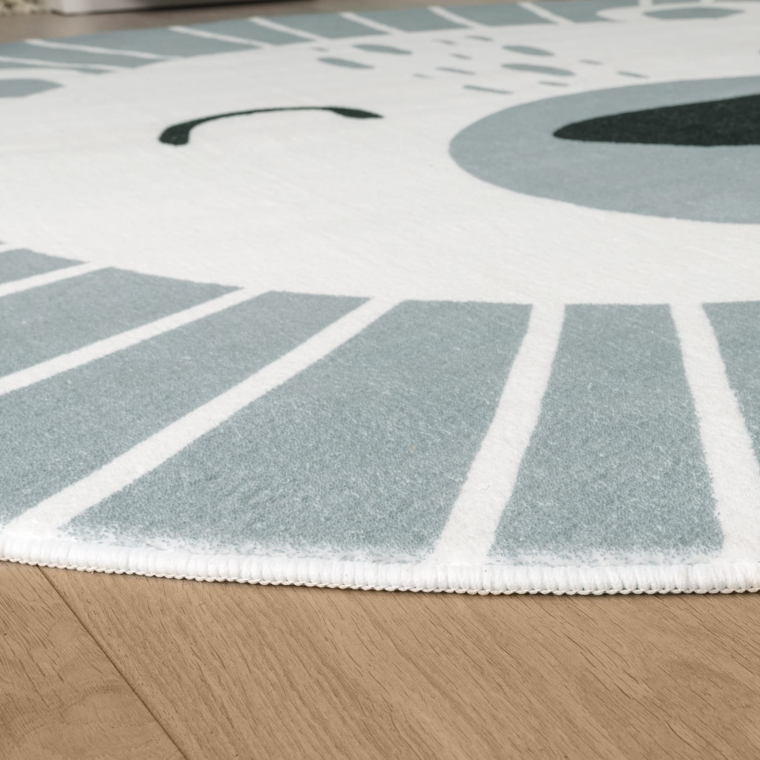 Kinderteppich waschbar Tosbik Grau