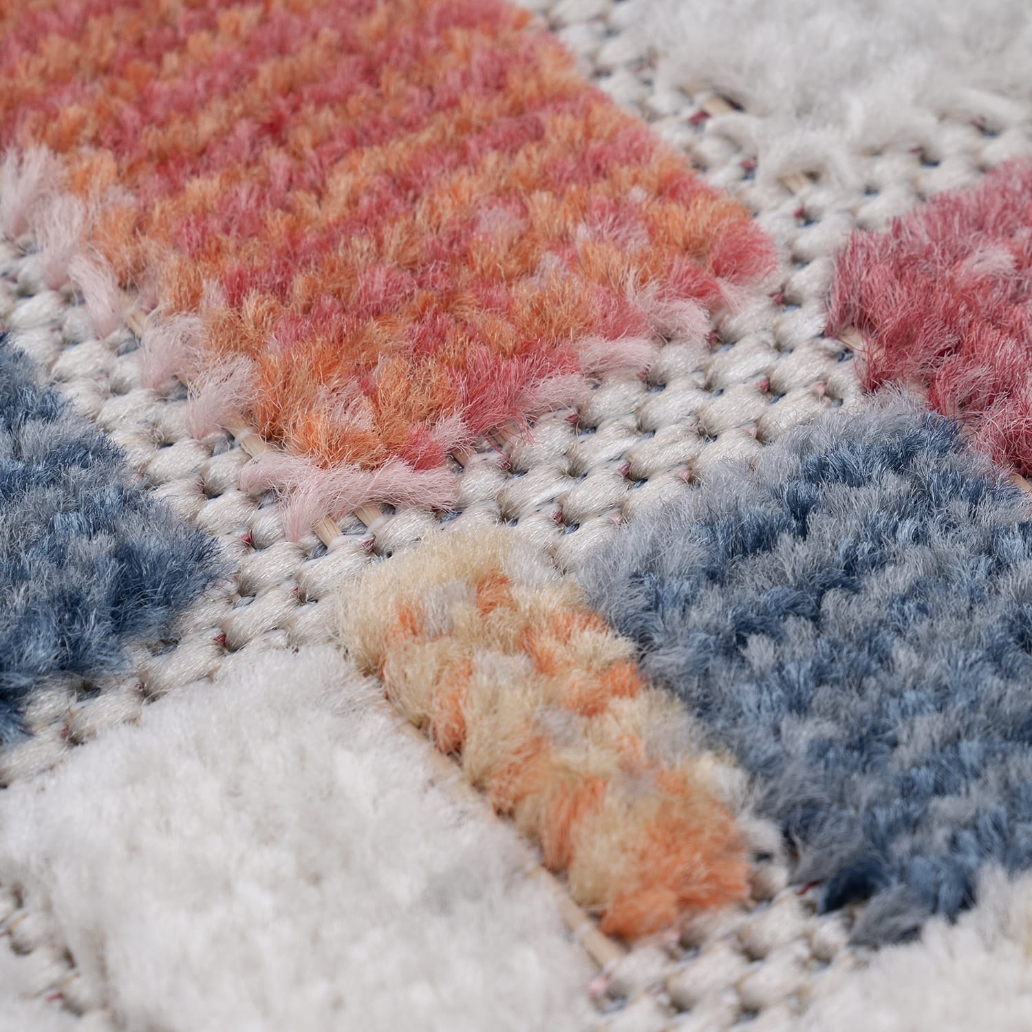 In- & Outdoor-Teppich Fusion Mehrfarbig