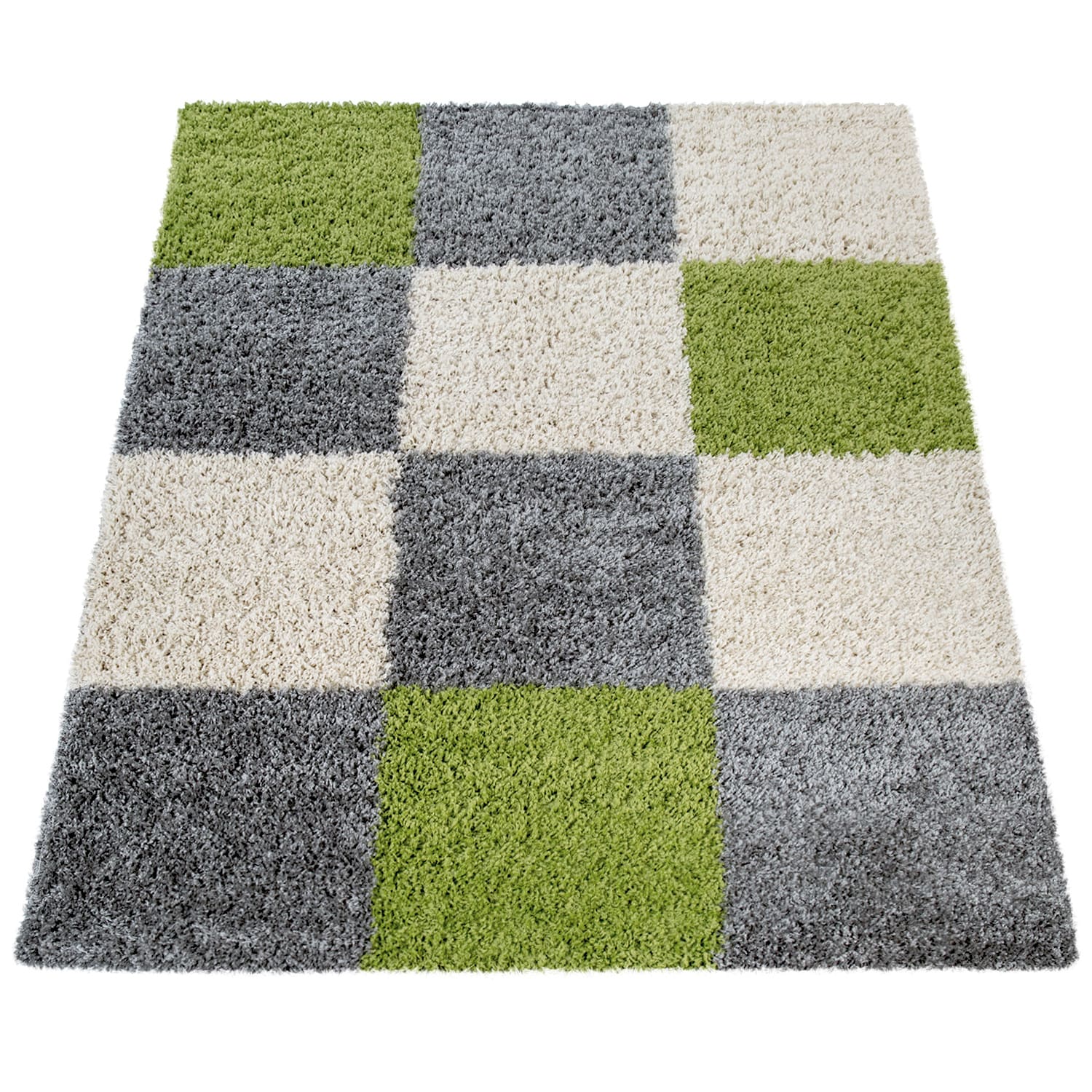 Shaggyteppich Mango Grün