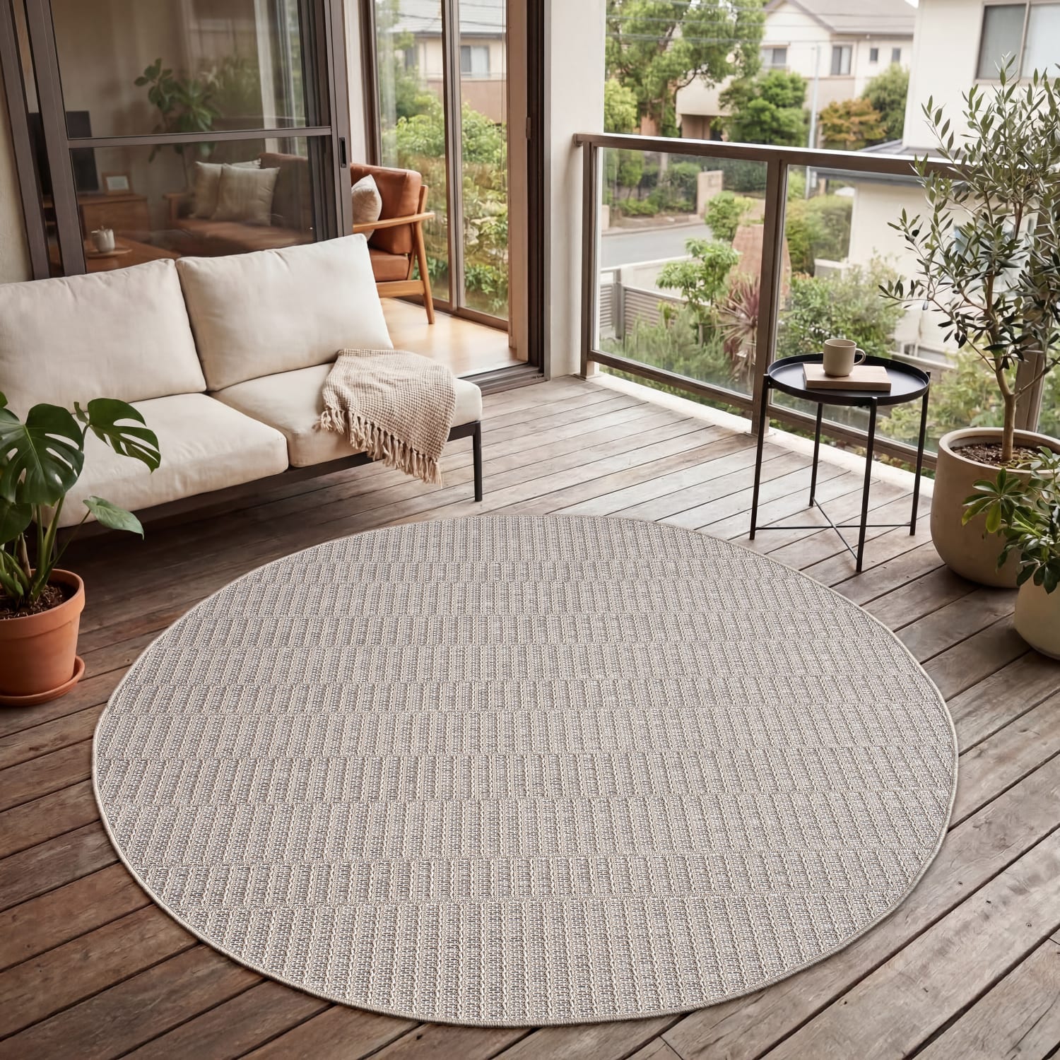 In- & Outdoor-Teppich Vermont Beige