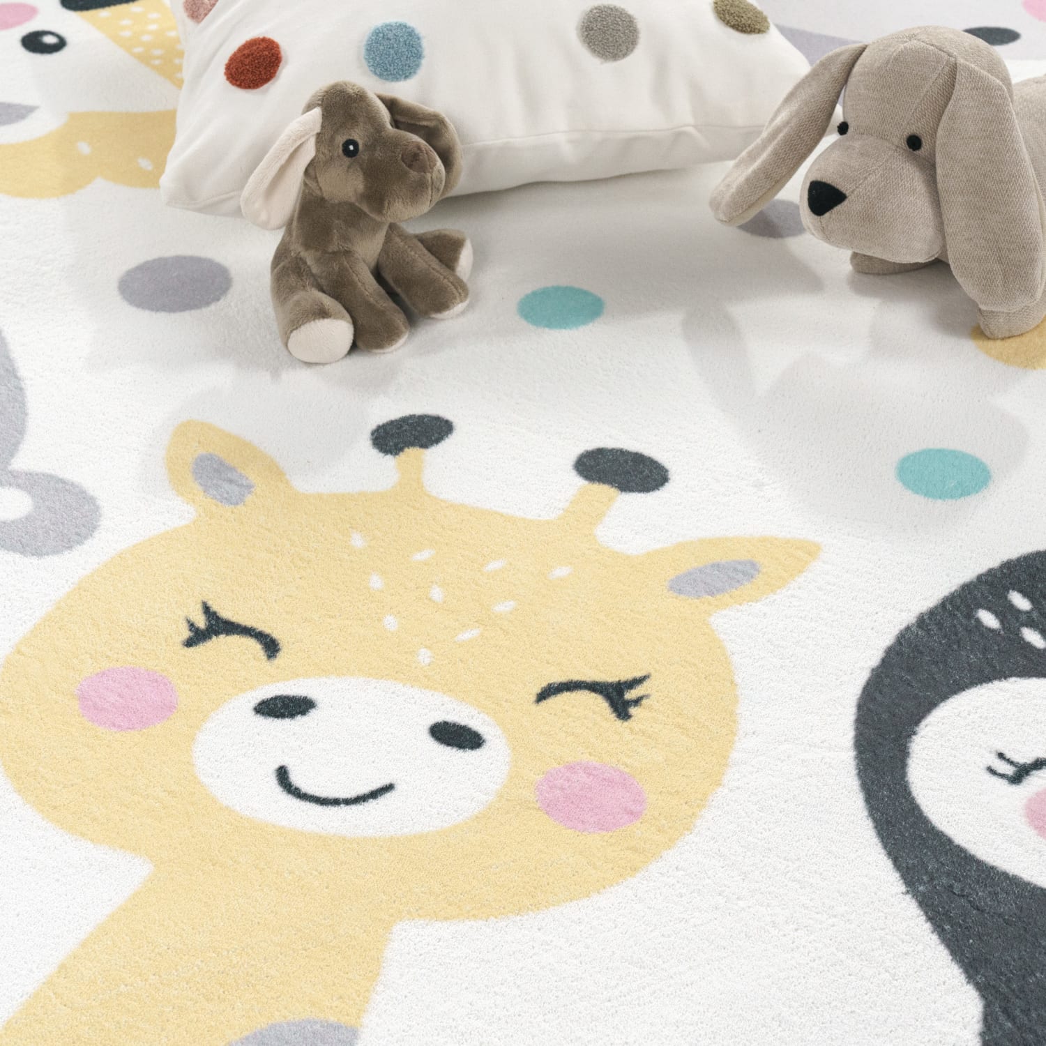 Kinder-Teppich Fino Creme