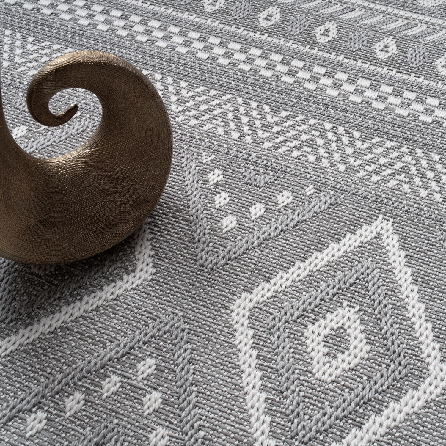 In- & Outdoor-Teppich Vermont Grau