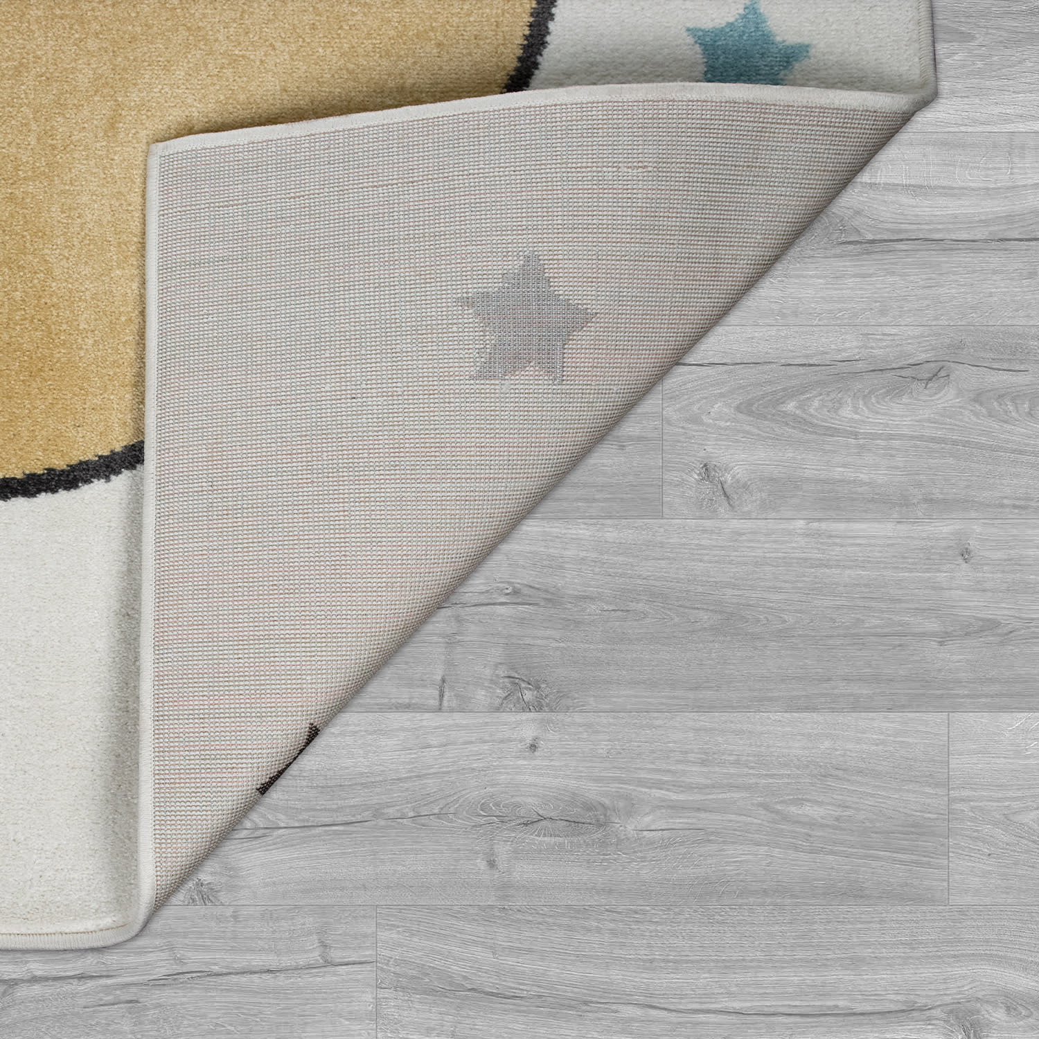 Kinder-Teppich Nino Creme