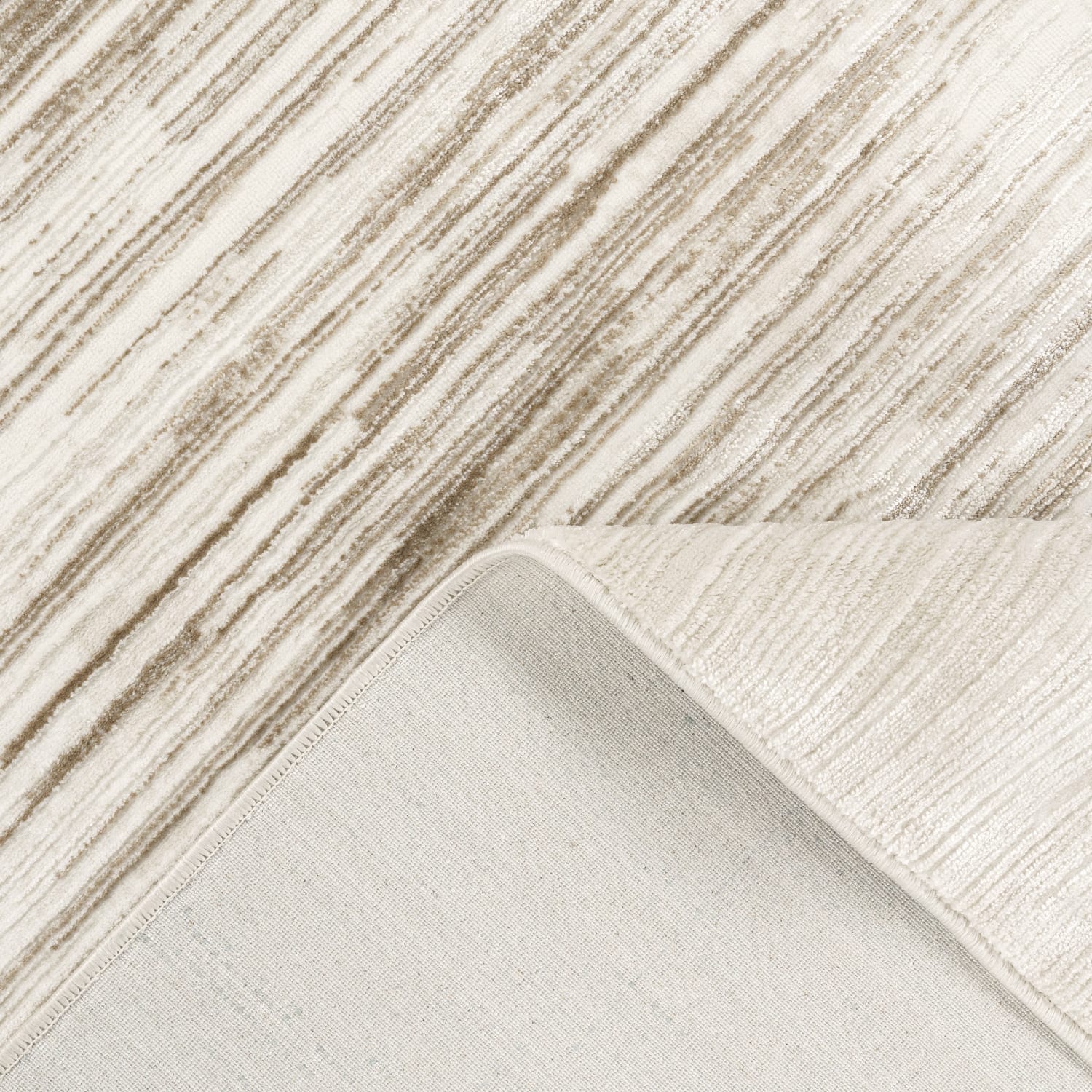 Moderner-Teppich Mykonos Creme