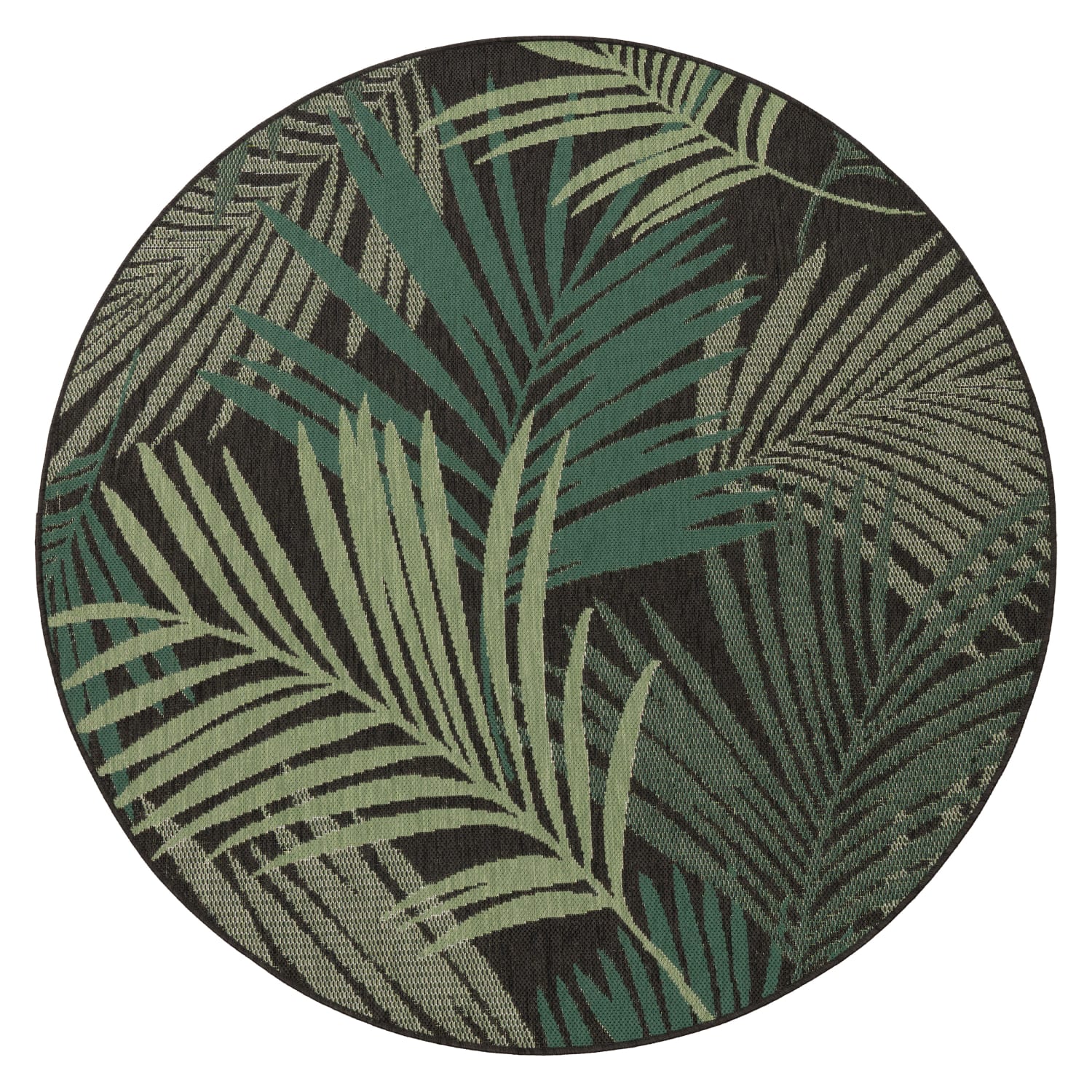 In- & Outdoor-Teppich Ostende Schwarz