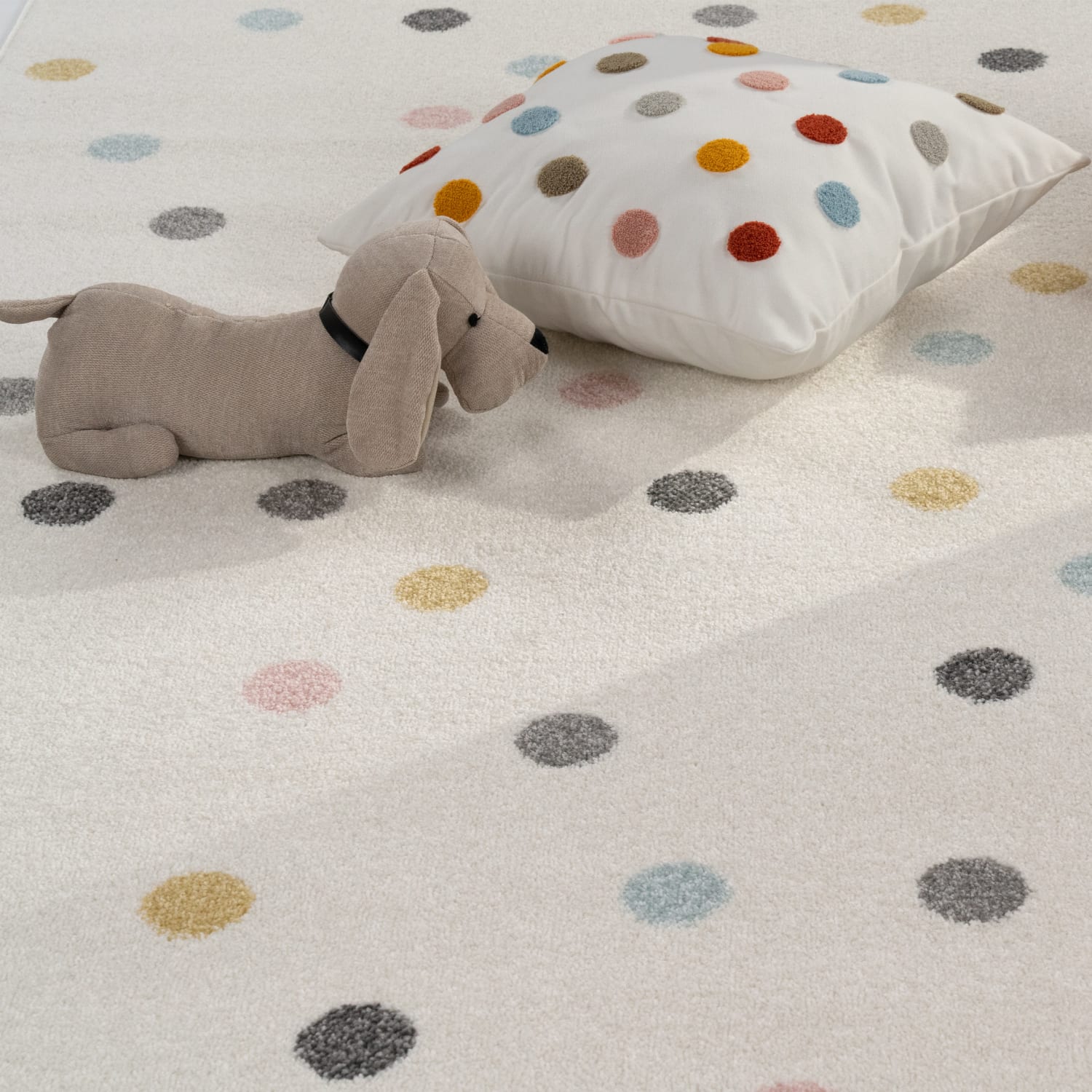 Kinder-Teppich Nino Mehrfarbig