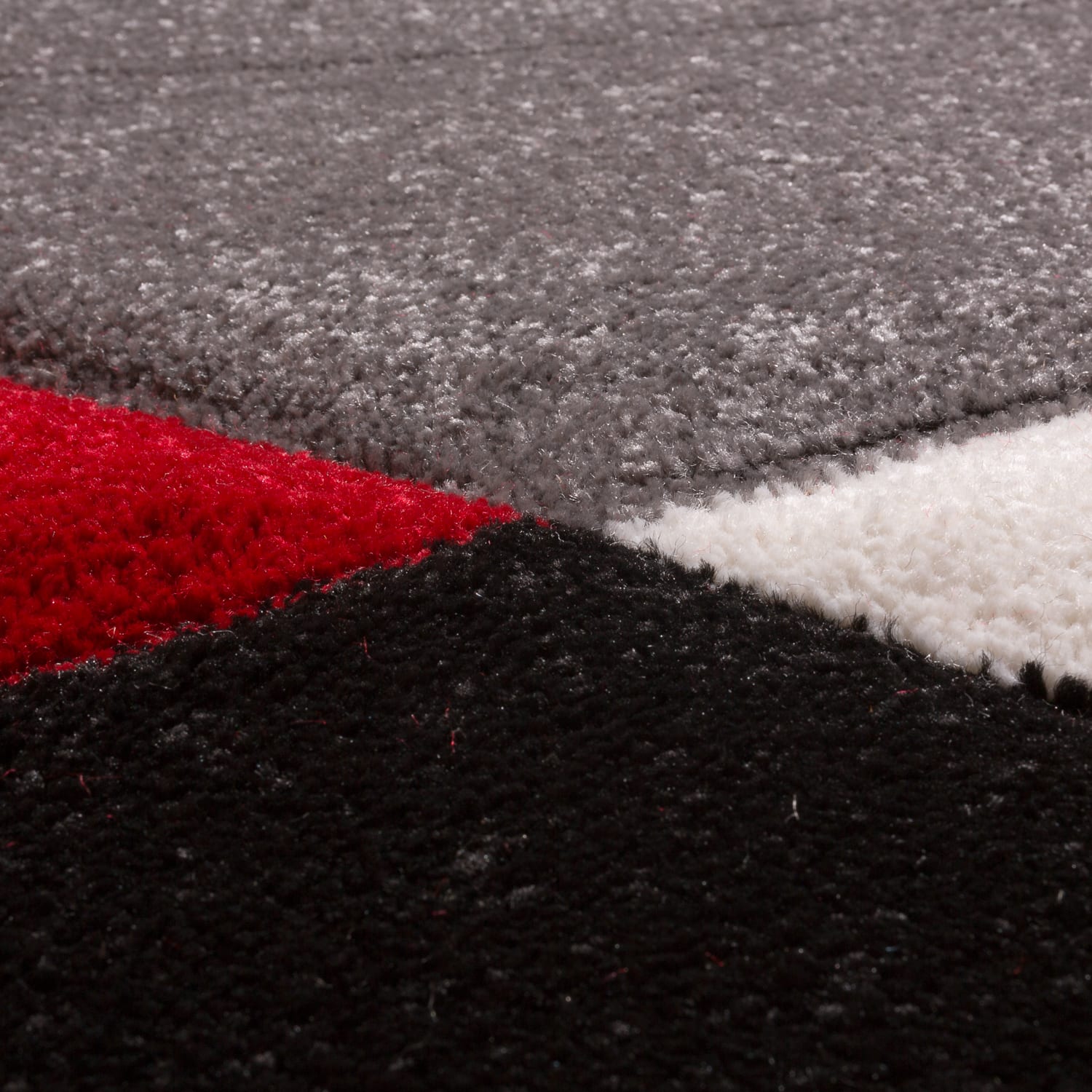 Moderner-Teppich Diamond Rot