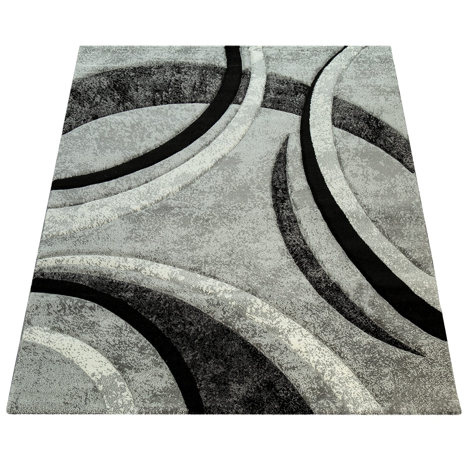 Moderner-Teppich Brilliance Grau