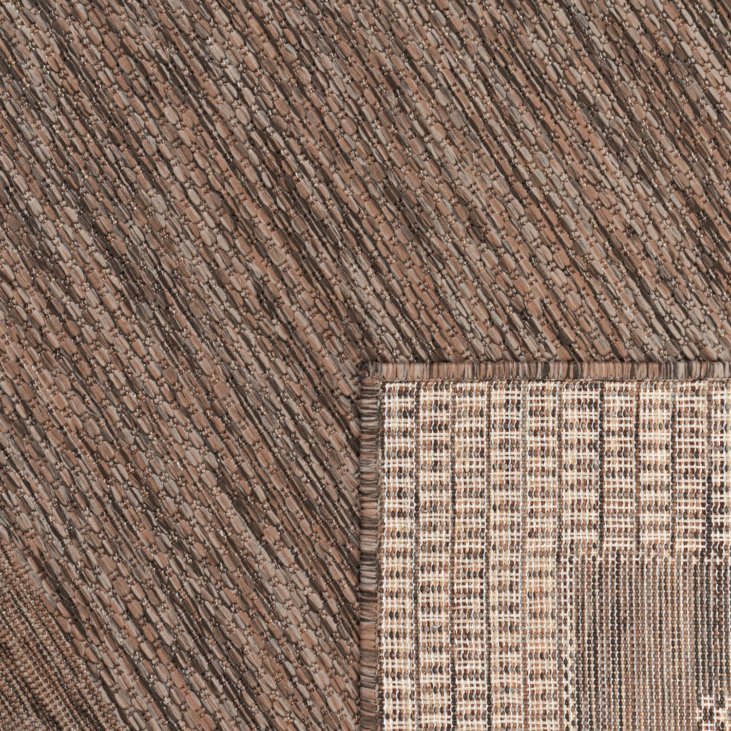 In- & Outdoor-Teppich Roma Braun