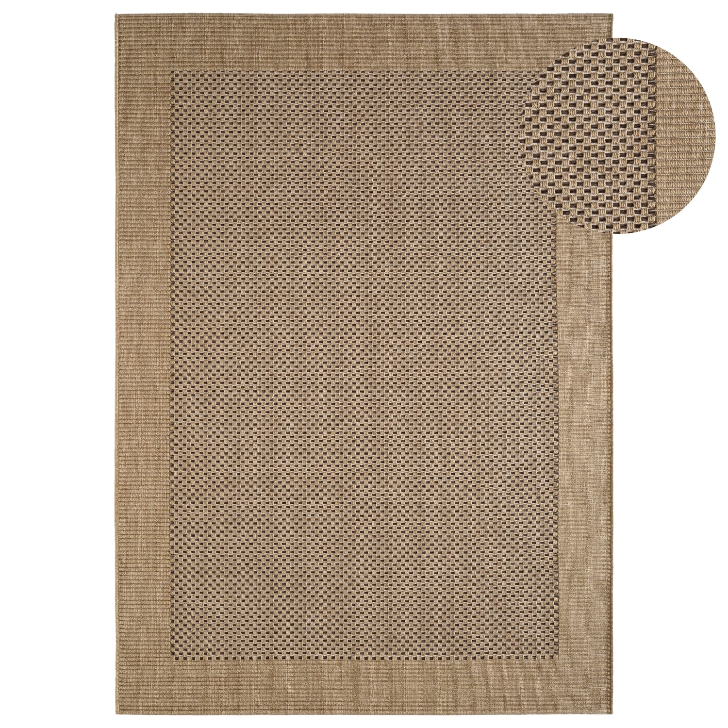 In- & Outdoor-Teppich Waregem Beige