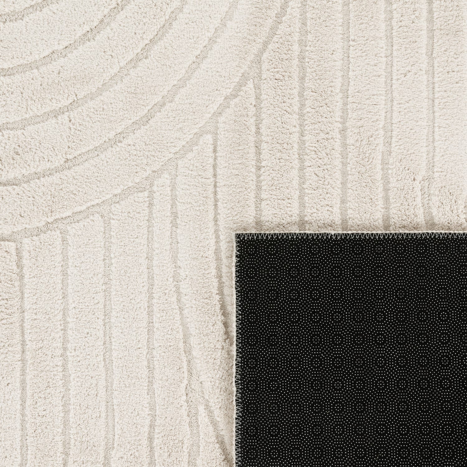 Moderner-Teppich Tokio Creme