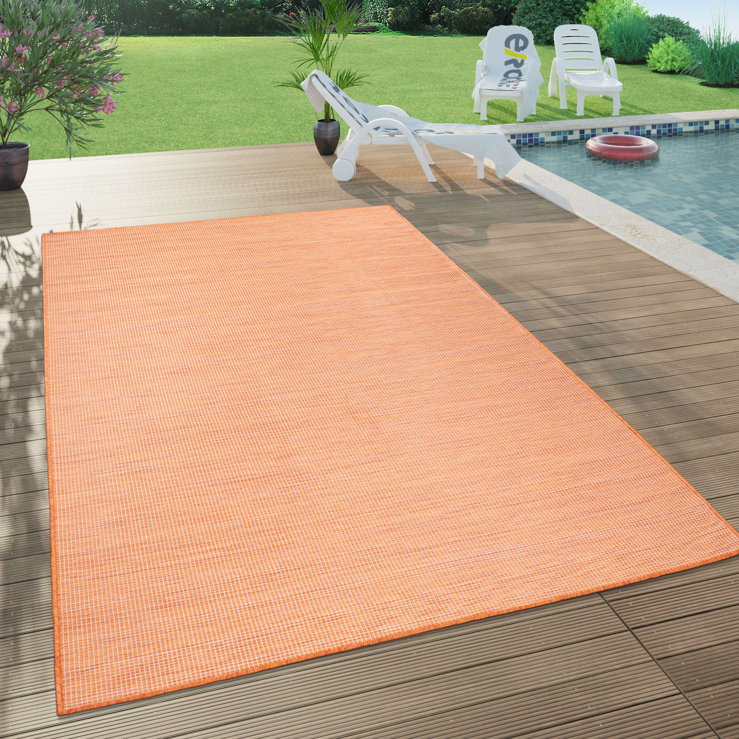 In- & Outdoor-Teppich Sonset Terracotta