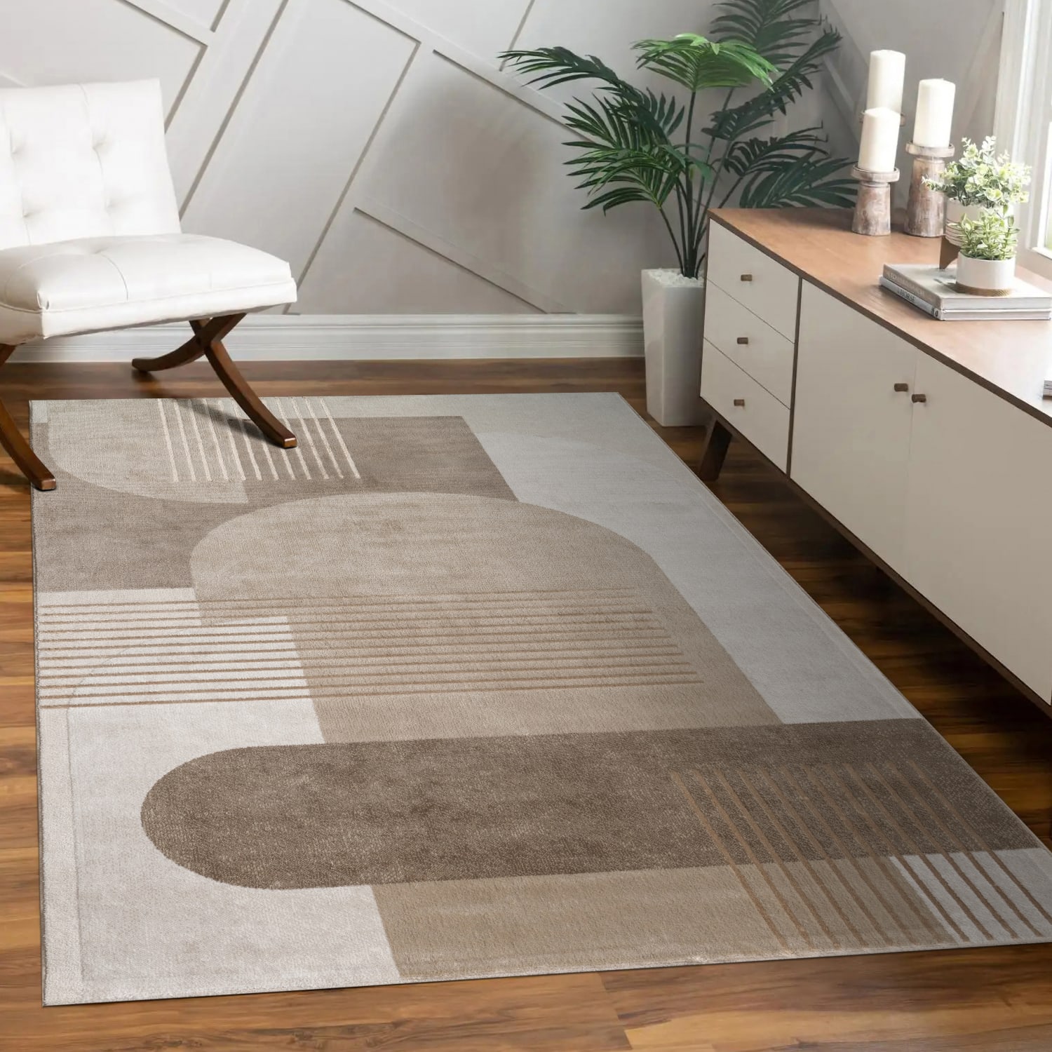 Teppich Tuana Beige