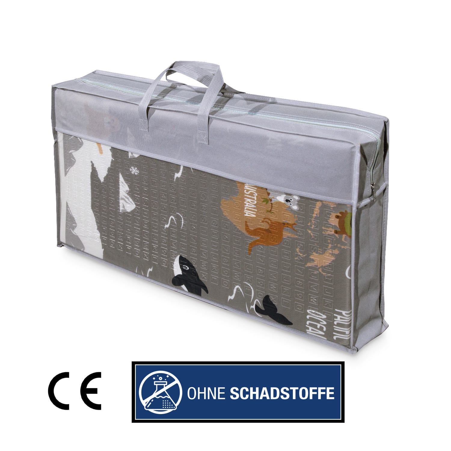 Spielteppich faltbar Folding Mat Mehrfarbig