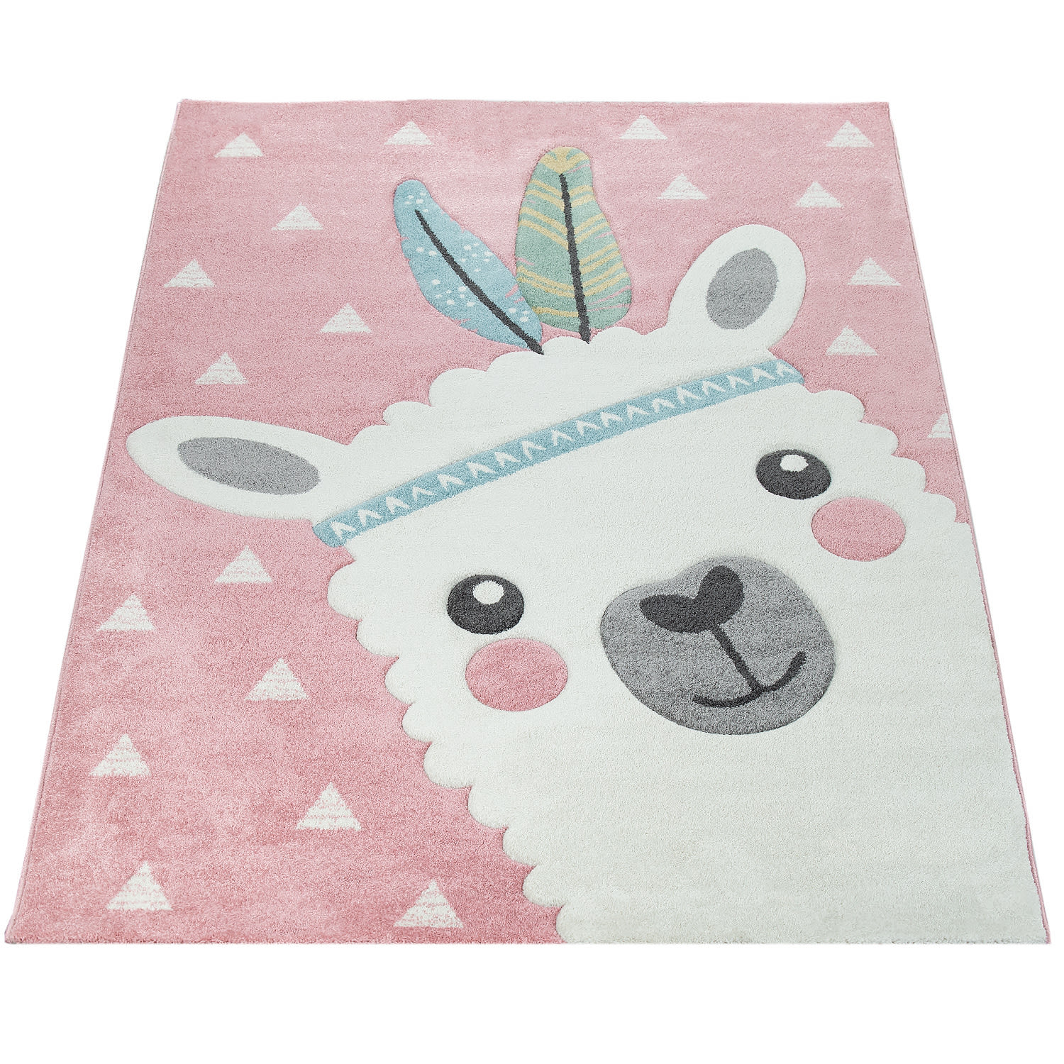 Kinder-Teppich Ela Pink