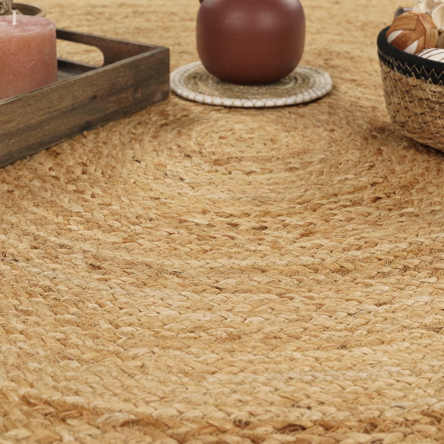 Juteteppich Viborg Natur