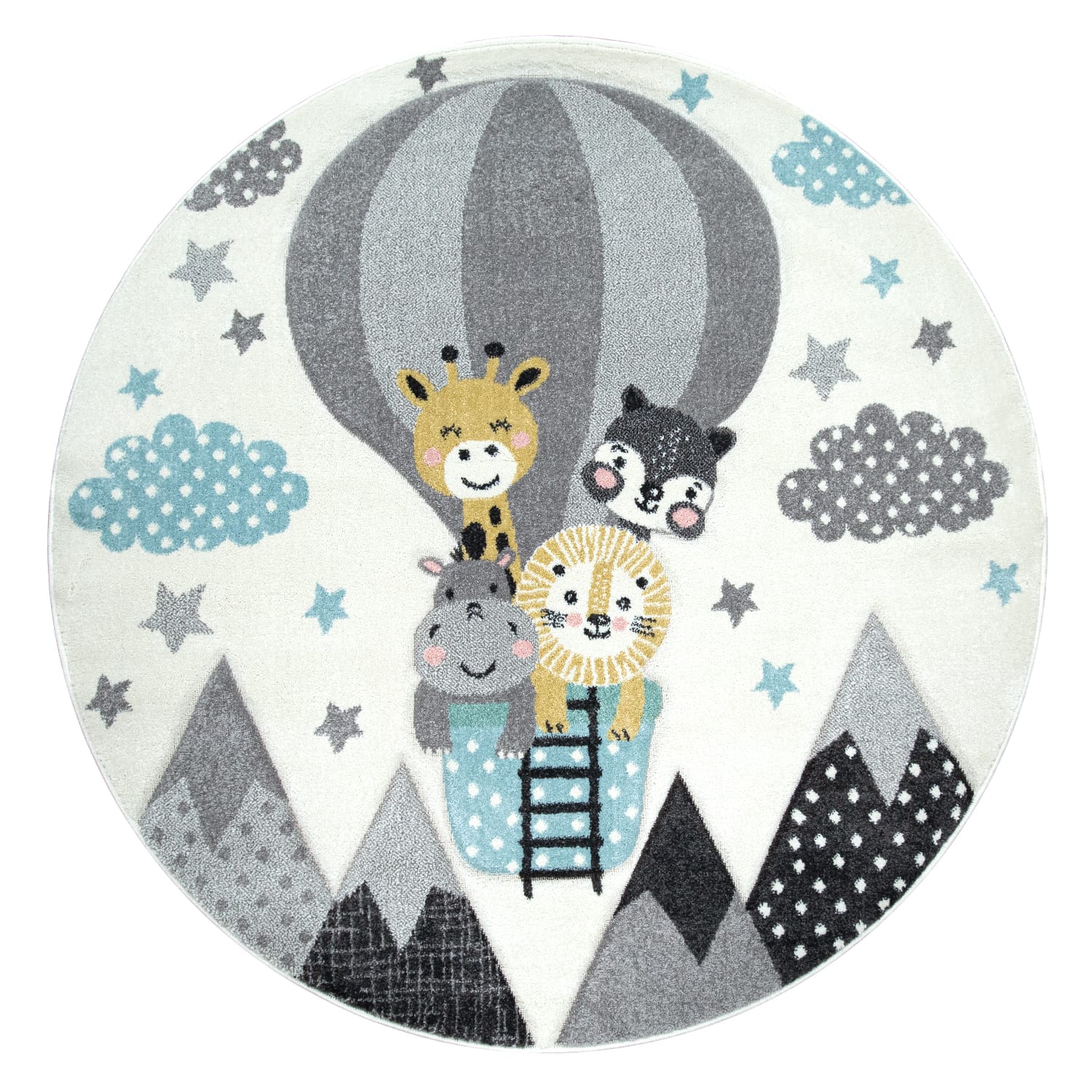 Kinder-Teppich Cosmo Creme