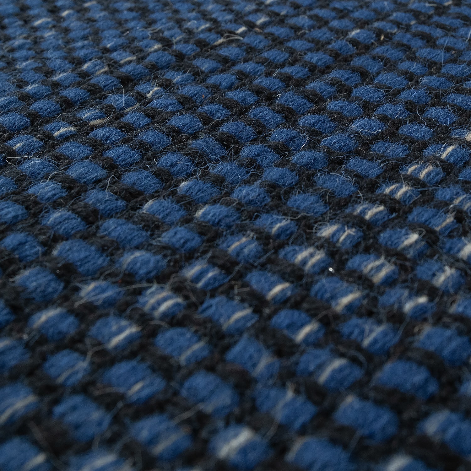 Wollteppich Kasko Blau