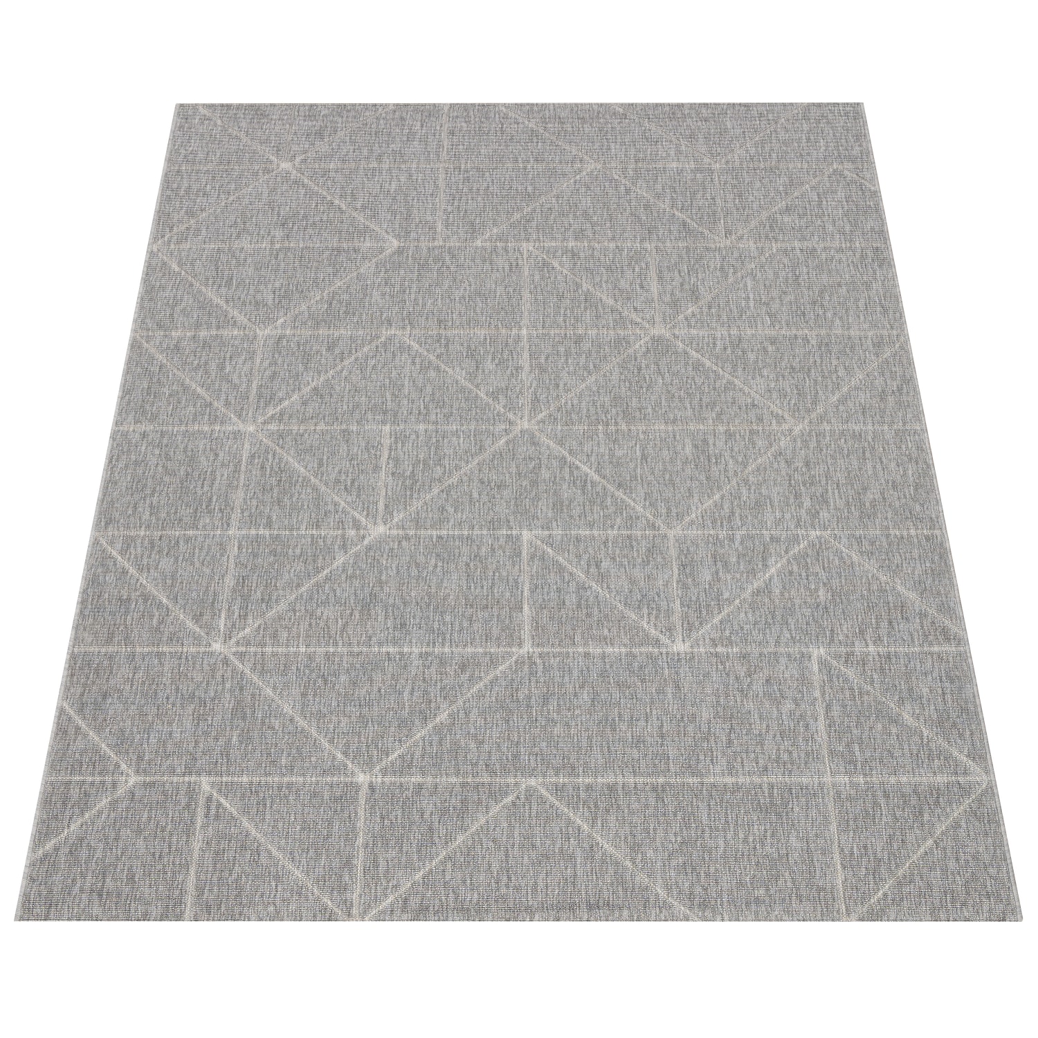 In- & Outdoor-Teppich Brugge Grau