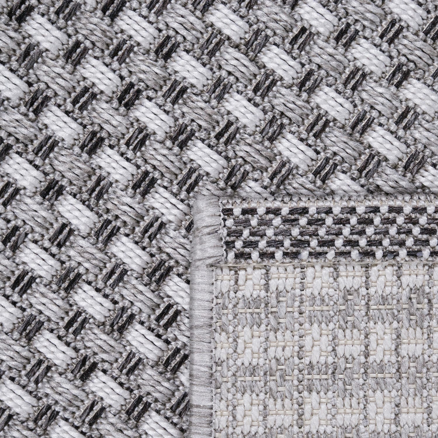 In- & Outdoor-Teppich Waregem Grau