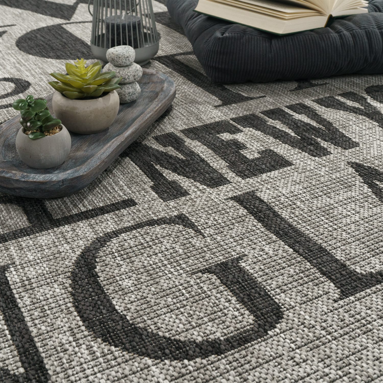 Küchenteppich Kitchen Grau